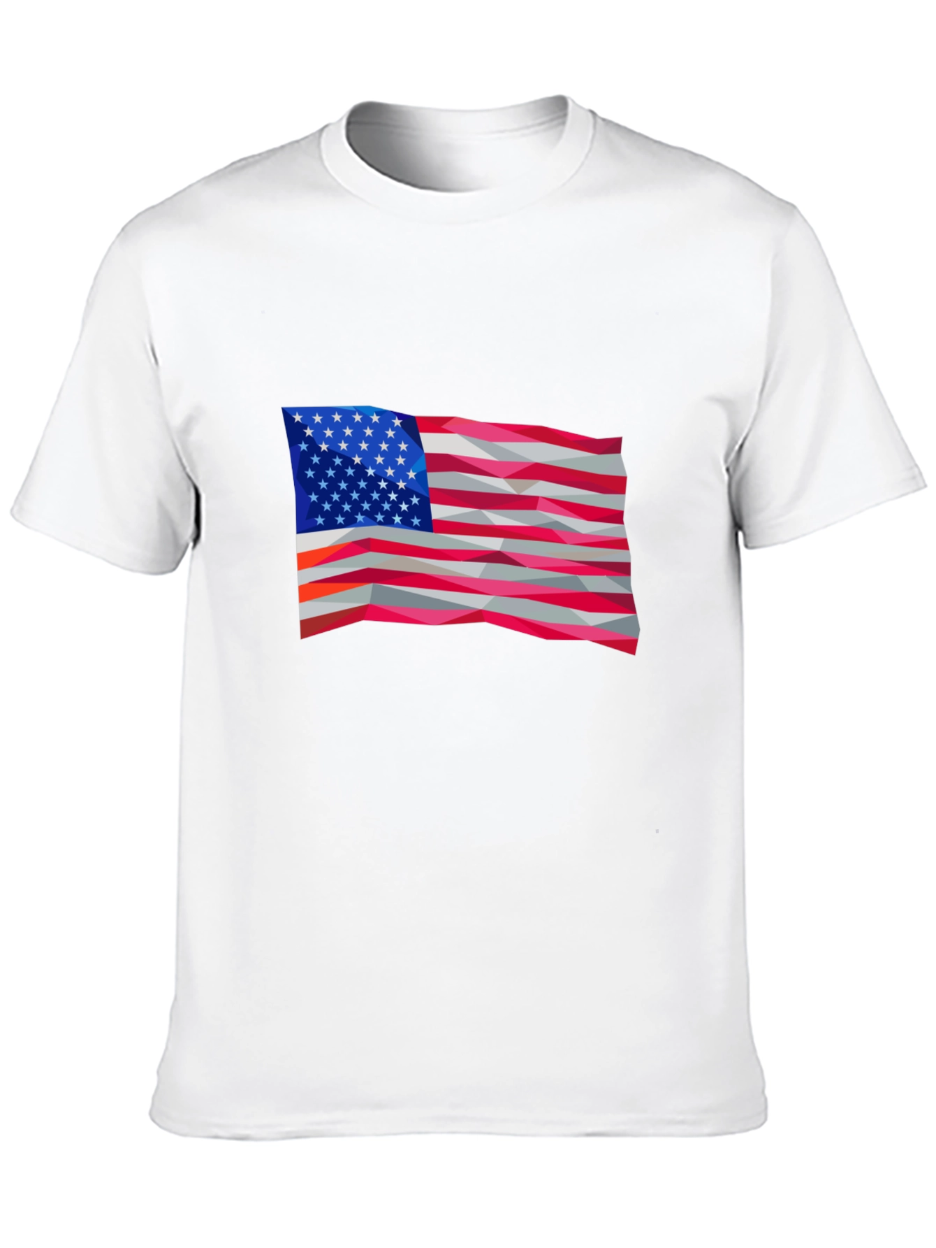 American Flag Graphic Tee - Patriotic Style