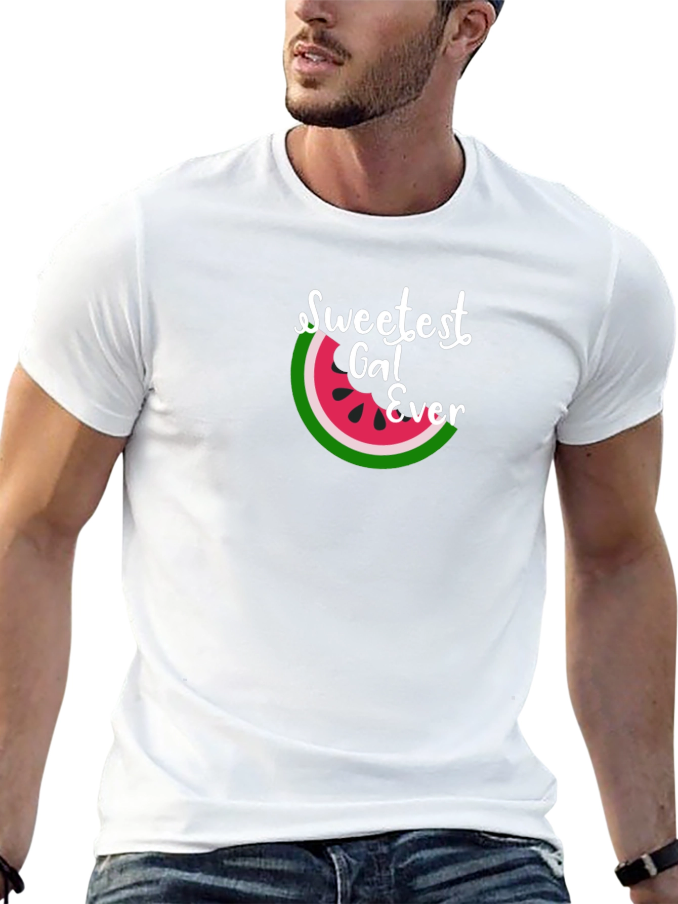 Sweetest Gal Ever Watermelon Graphic T-Shirt