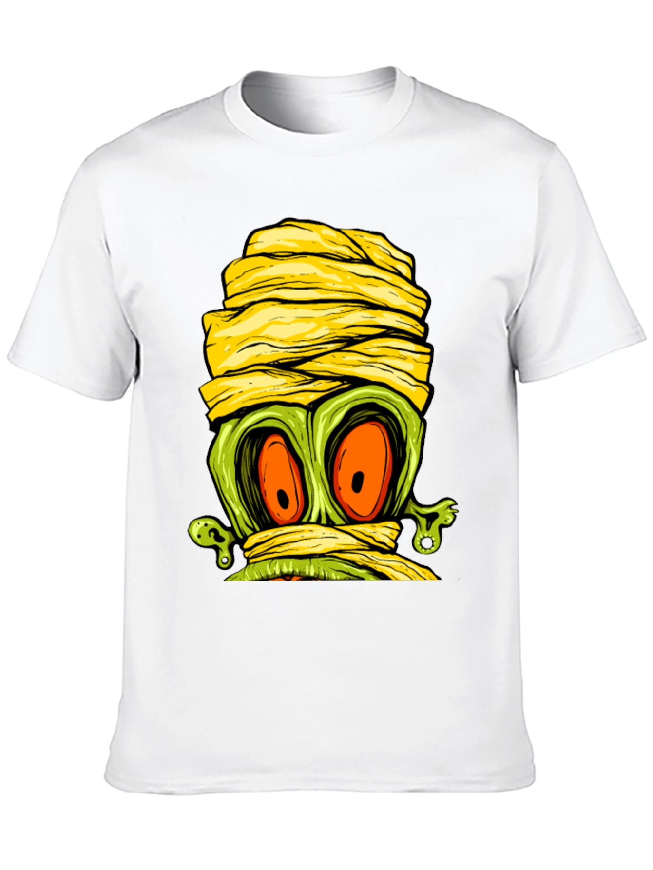 Monster Mummy Graphic Tee - Halloween Shirt