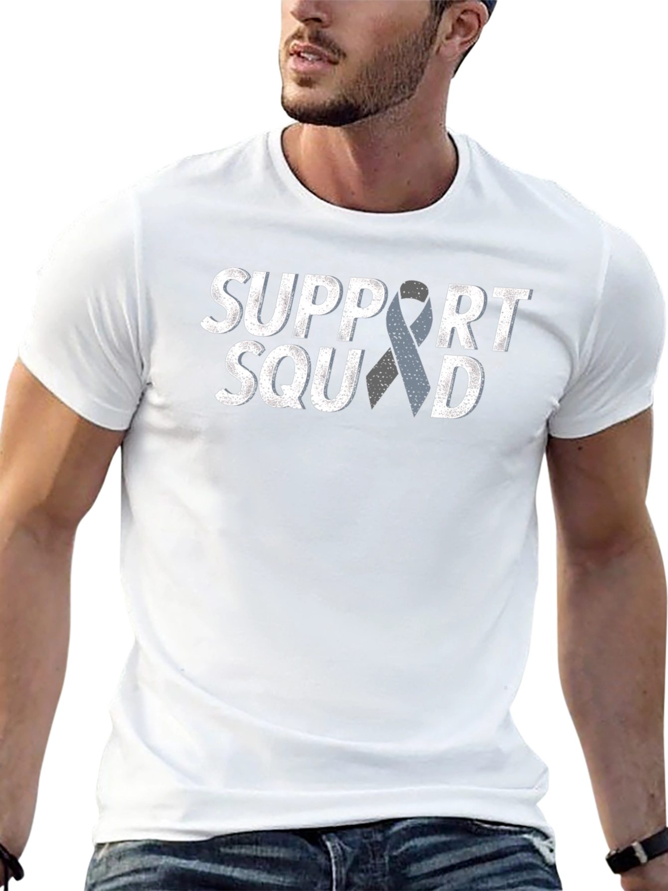 Support Squad T-Shirt - Awareness Ribbon Tee