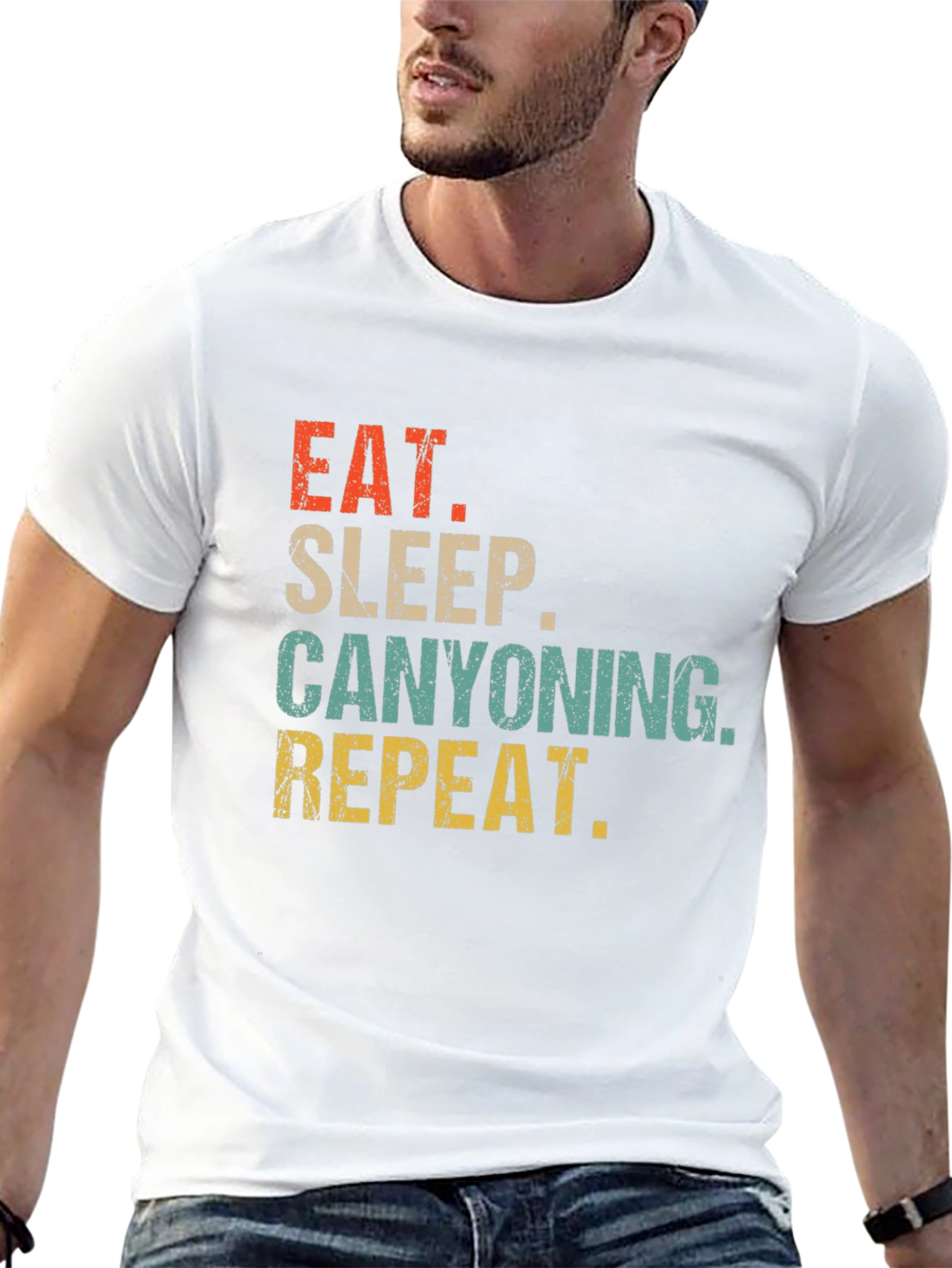 Eat Sleep Canyoning Repeat T-Shirt