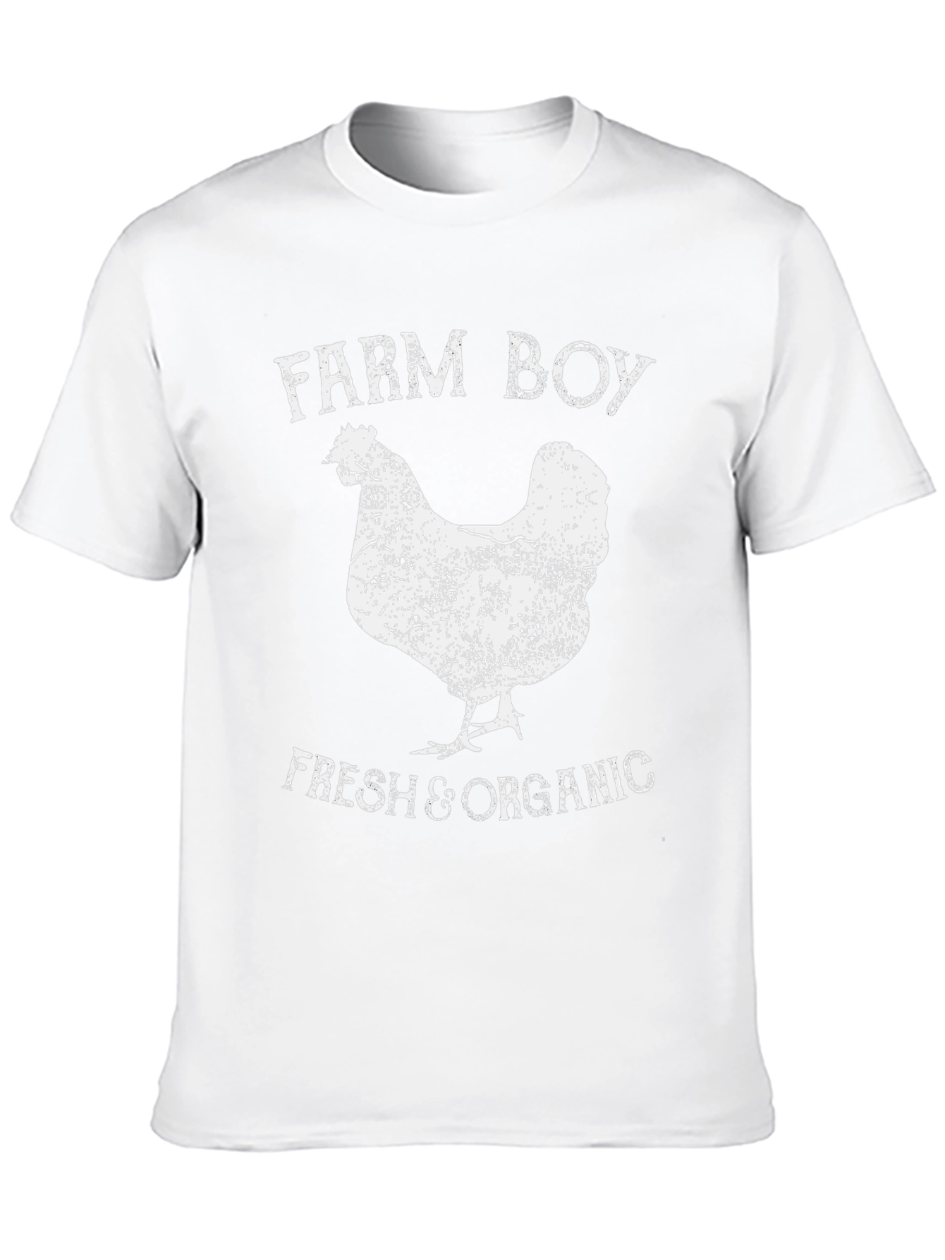 Farm Boy Fresh & Organic Chicken Graphic T-Shirt