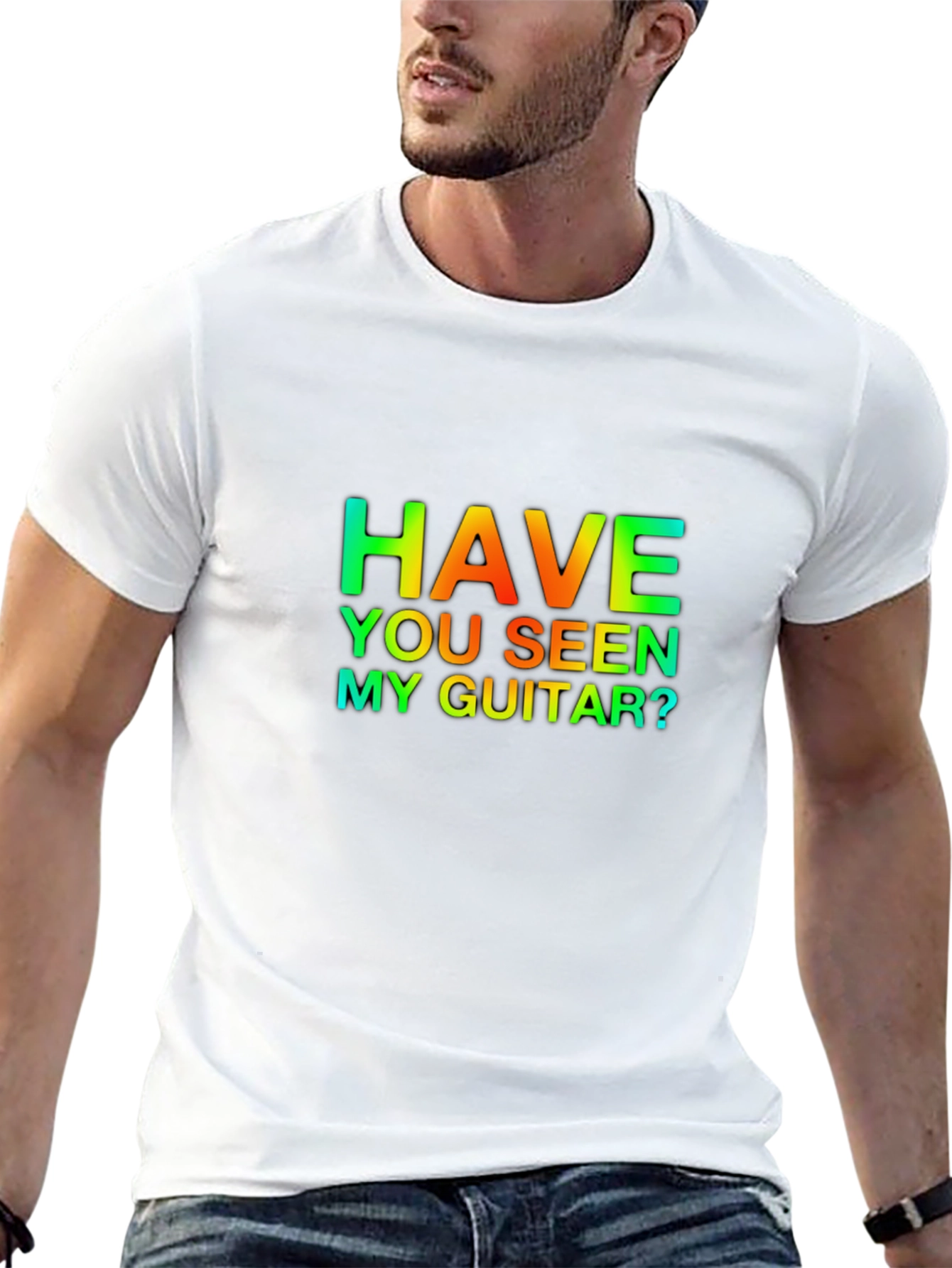Have You Seen My Guitar? Novelty T-Shirt