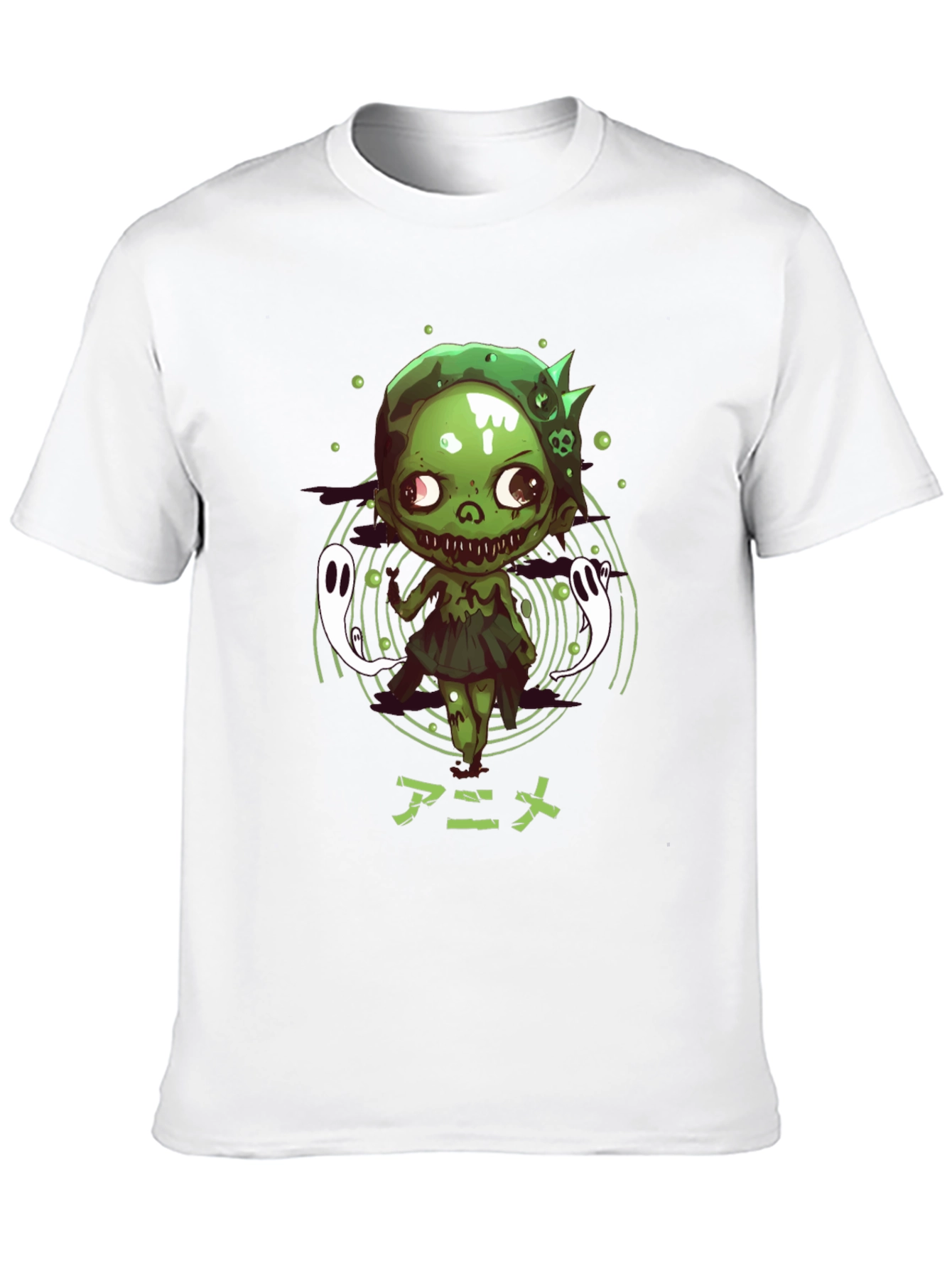 Anime Zombie Graphic T-Shirt