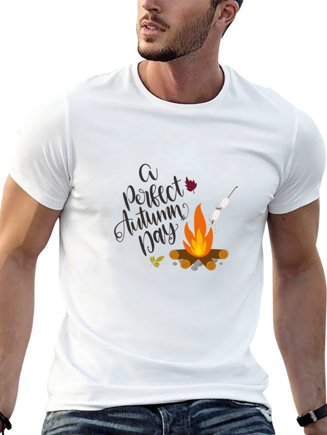 Autumn Day Campfire T-Shirt