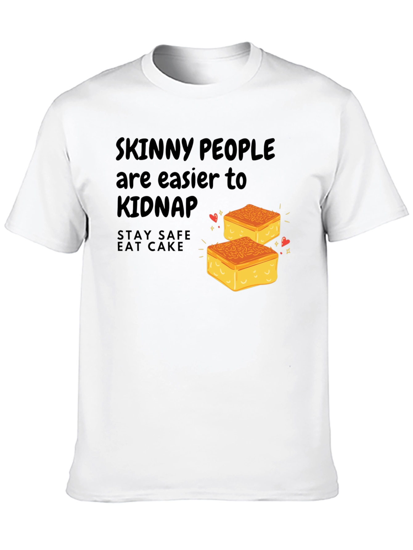 Eat Cake Graphic T-Shirt