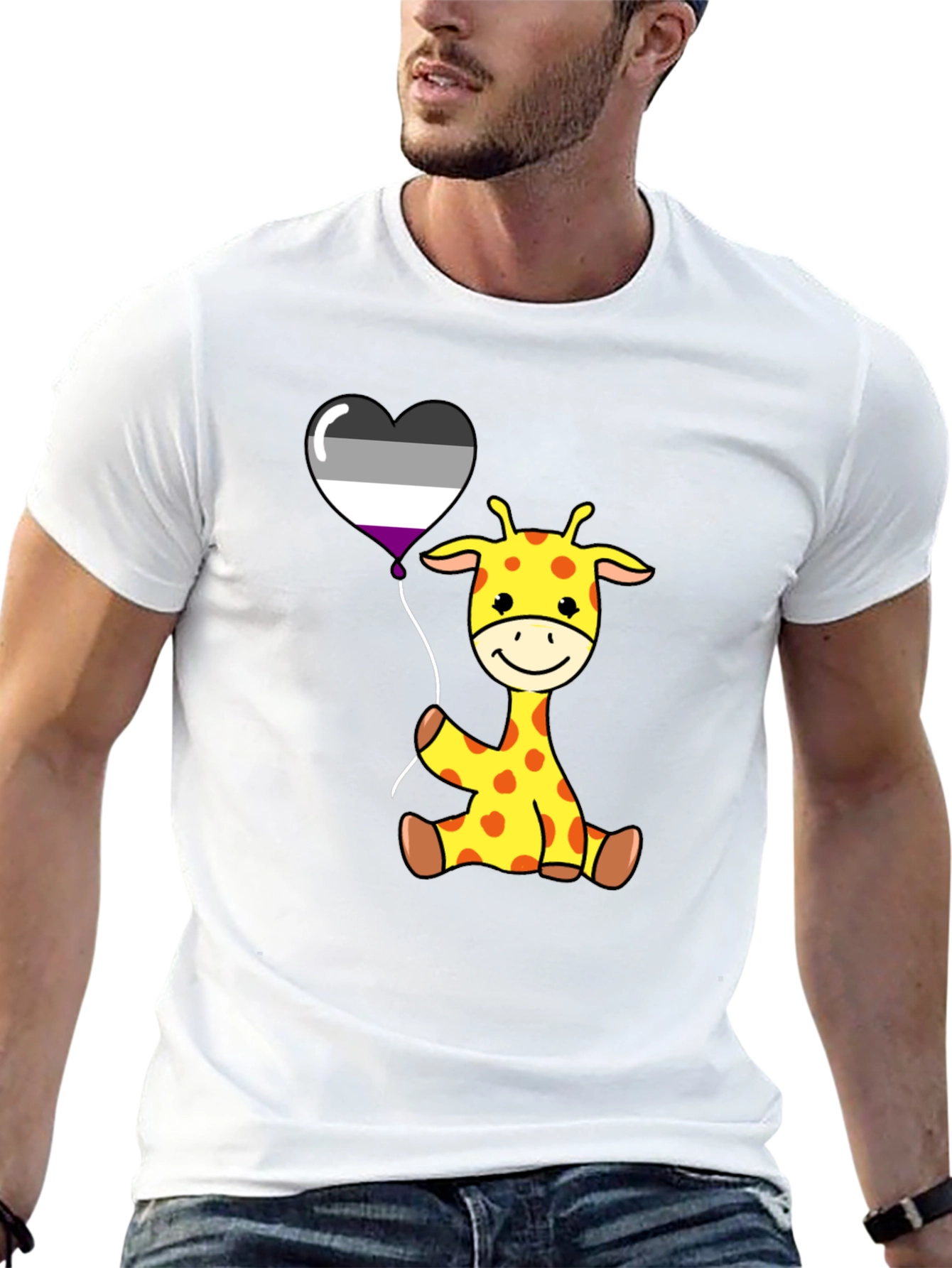 Cute Giraffe Pride T-Shirt