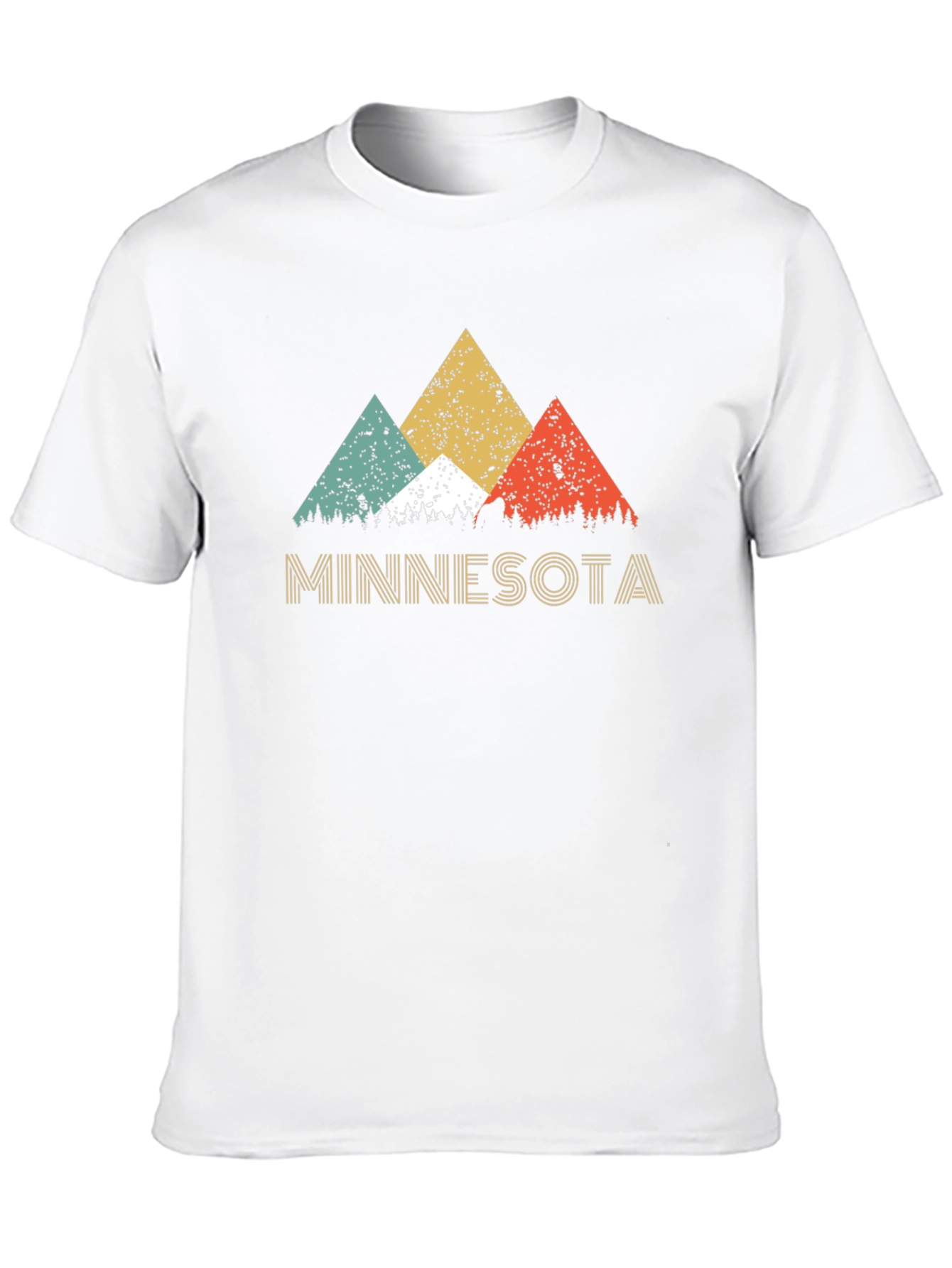 Minnesota Retro Mountains Graphic T-Shirt