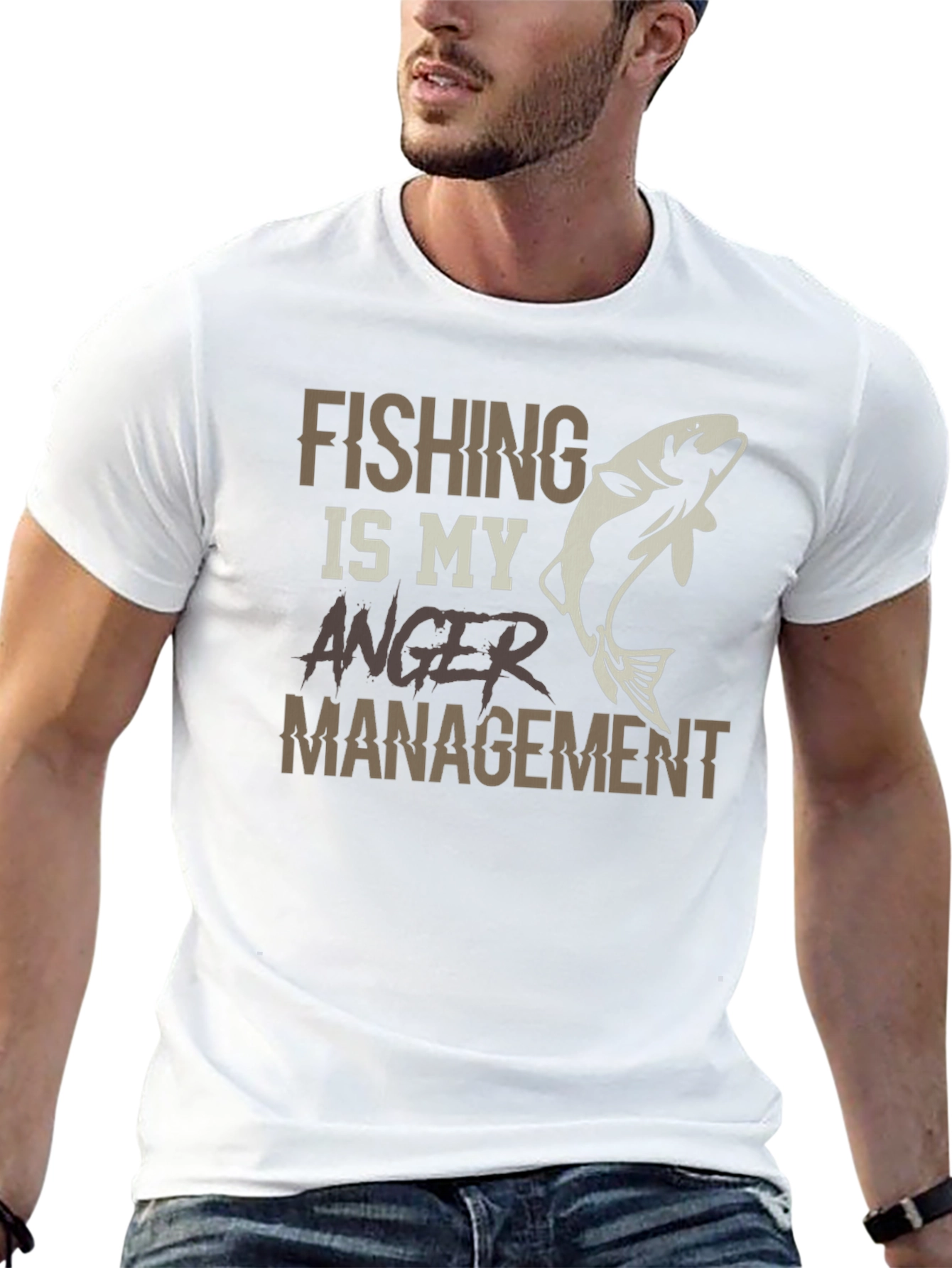 Fishing Is My Anger Management T-Shirt