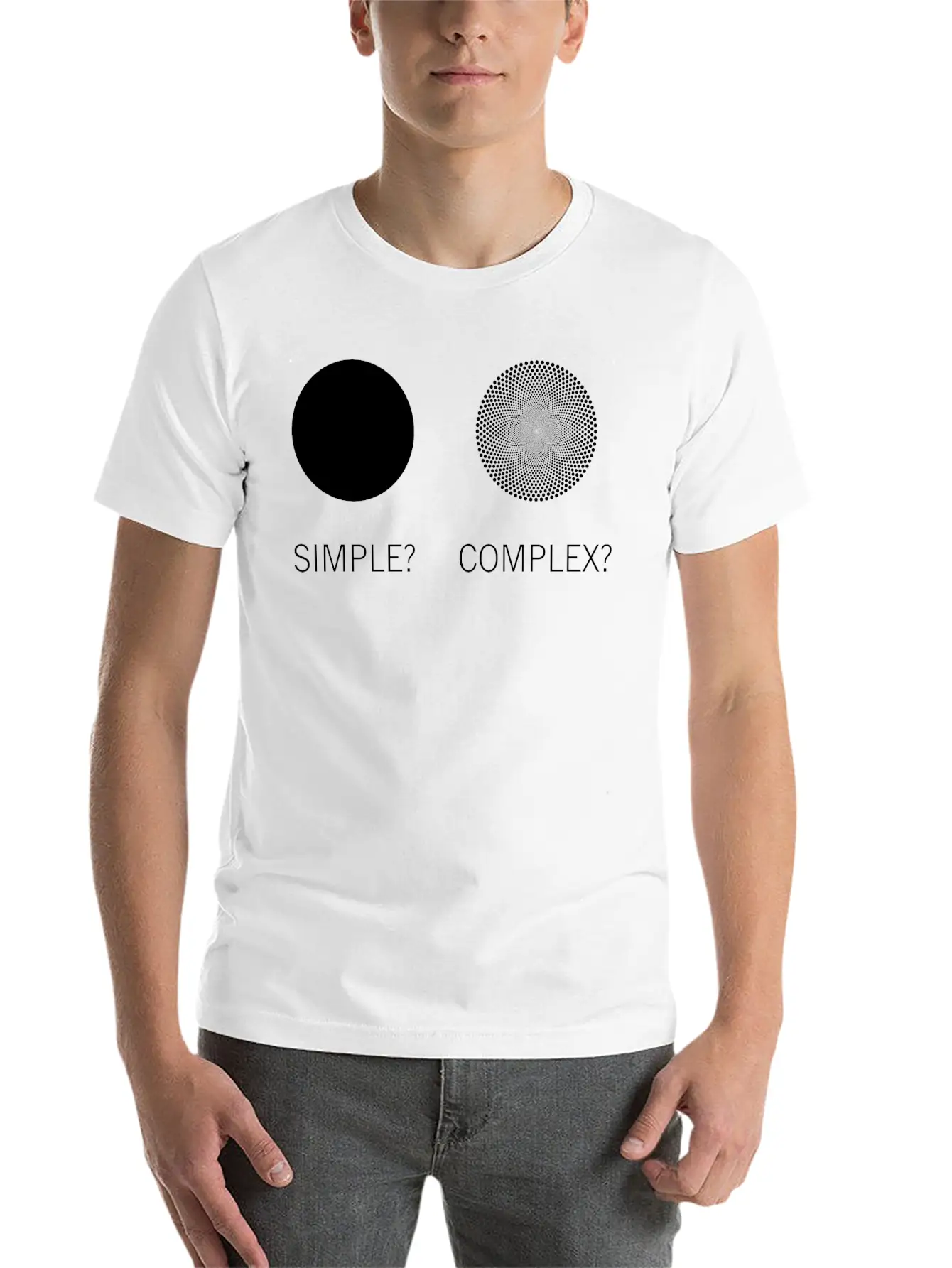 Simply Complex Unisex Casual T-Shirt – Clean Design For Daily Comfort