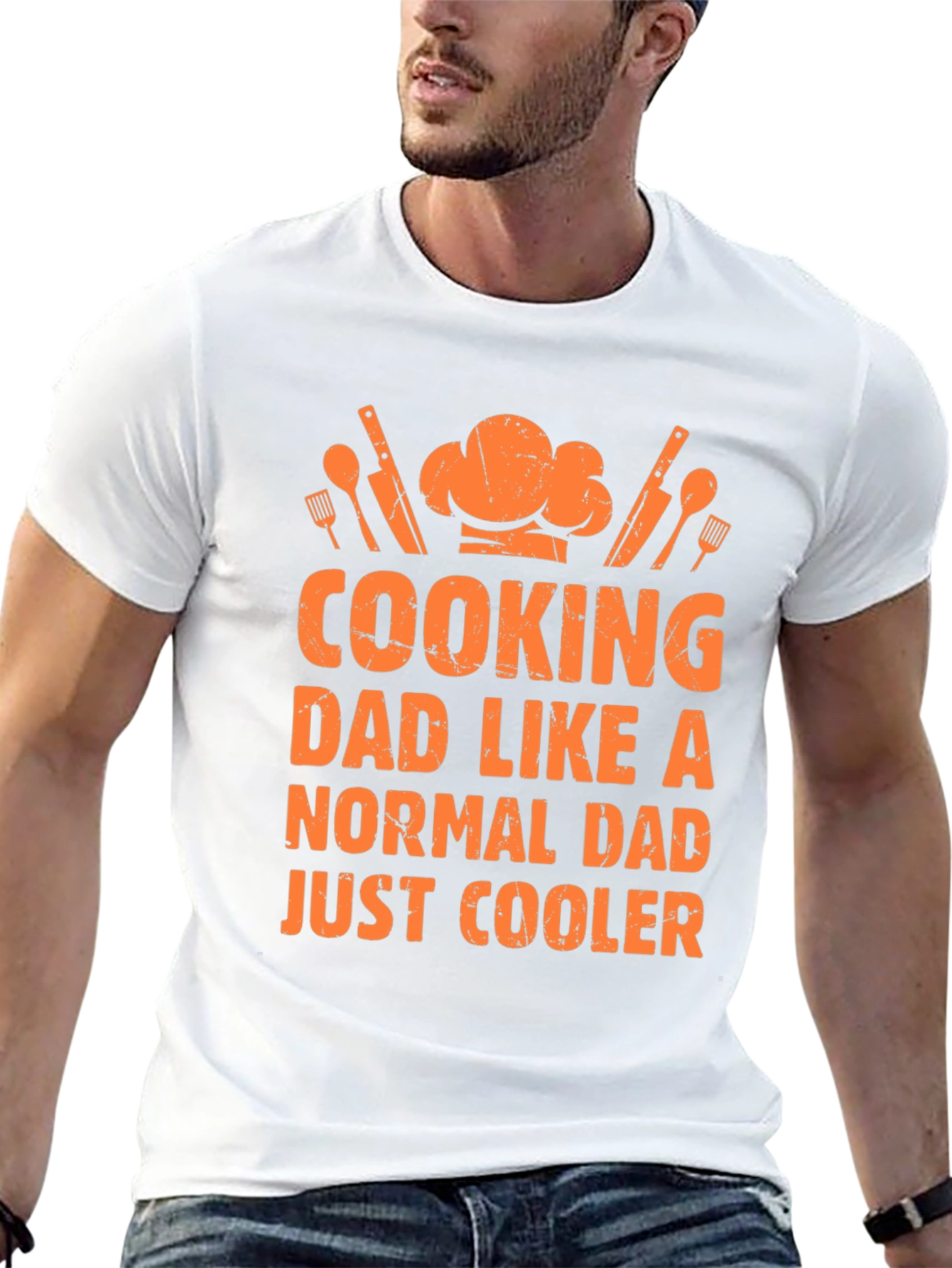 Cooking Dad T-Shirt - Cool Chef Fathers Day Tee