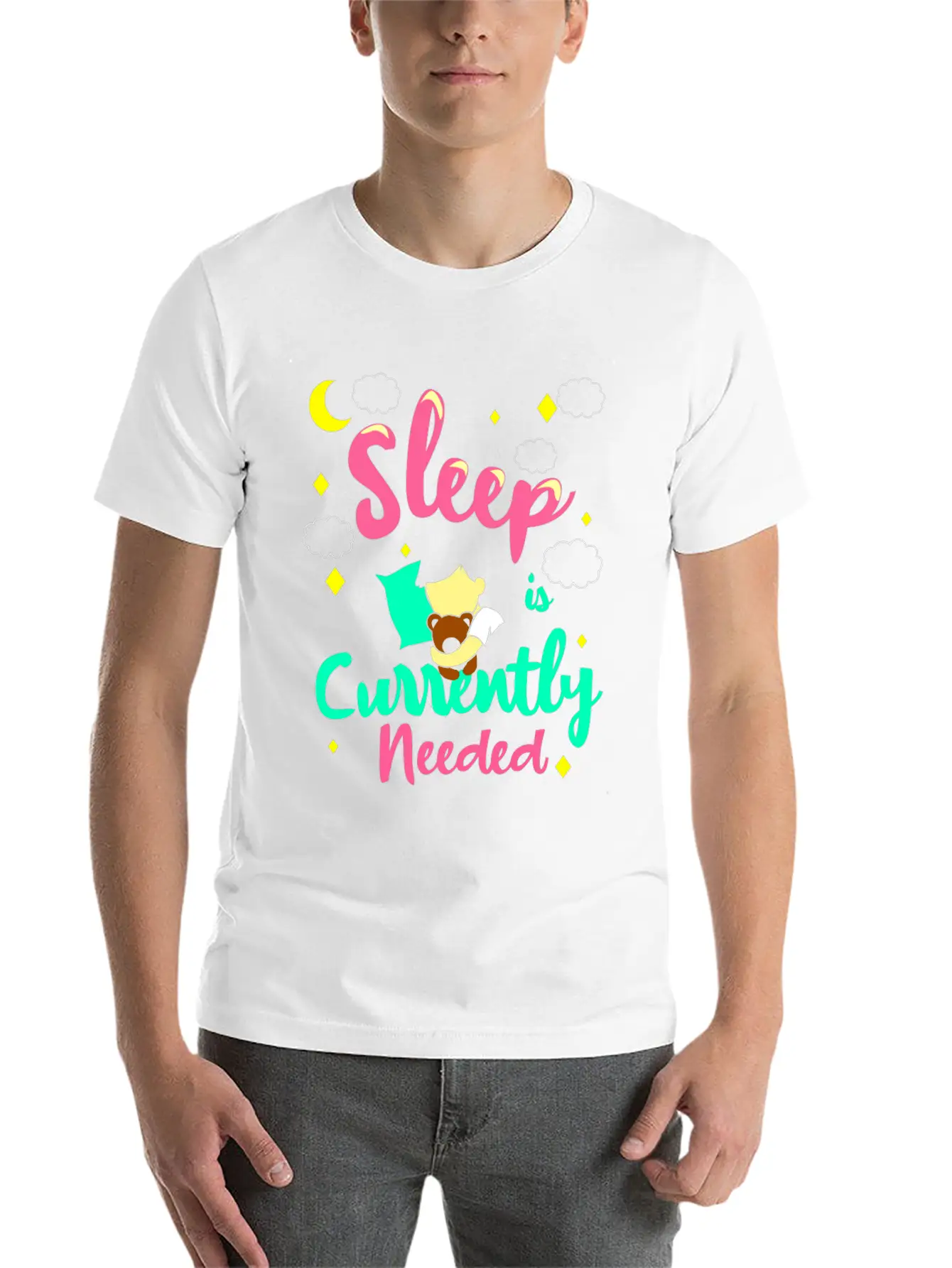 Sleep Is Currently Needed Unisex Casual T-Shirt – Clean Design For Daily Comfort