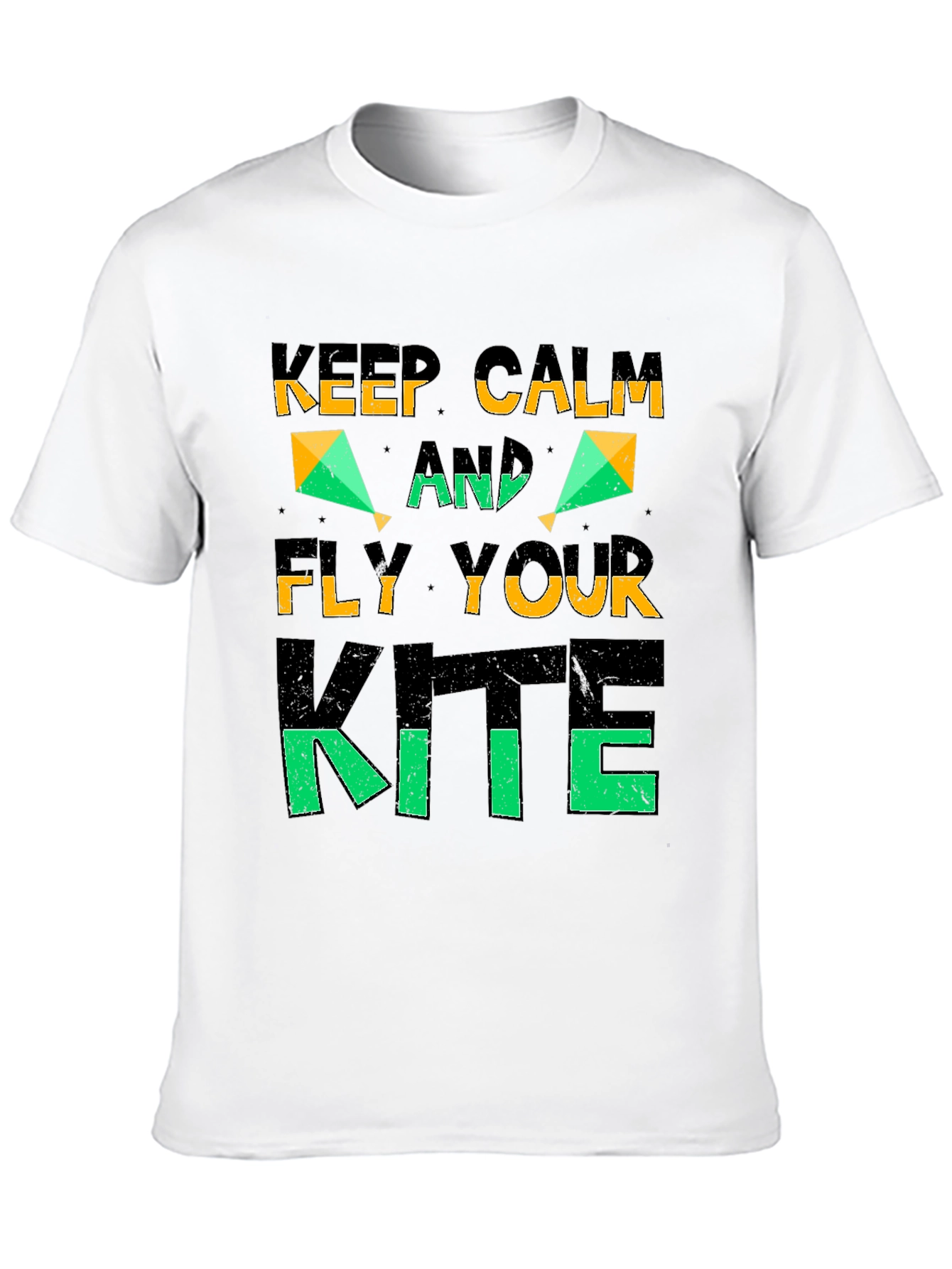 Keep Calm and Fly Your Kite Graphic T-Shirt