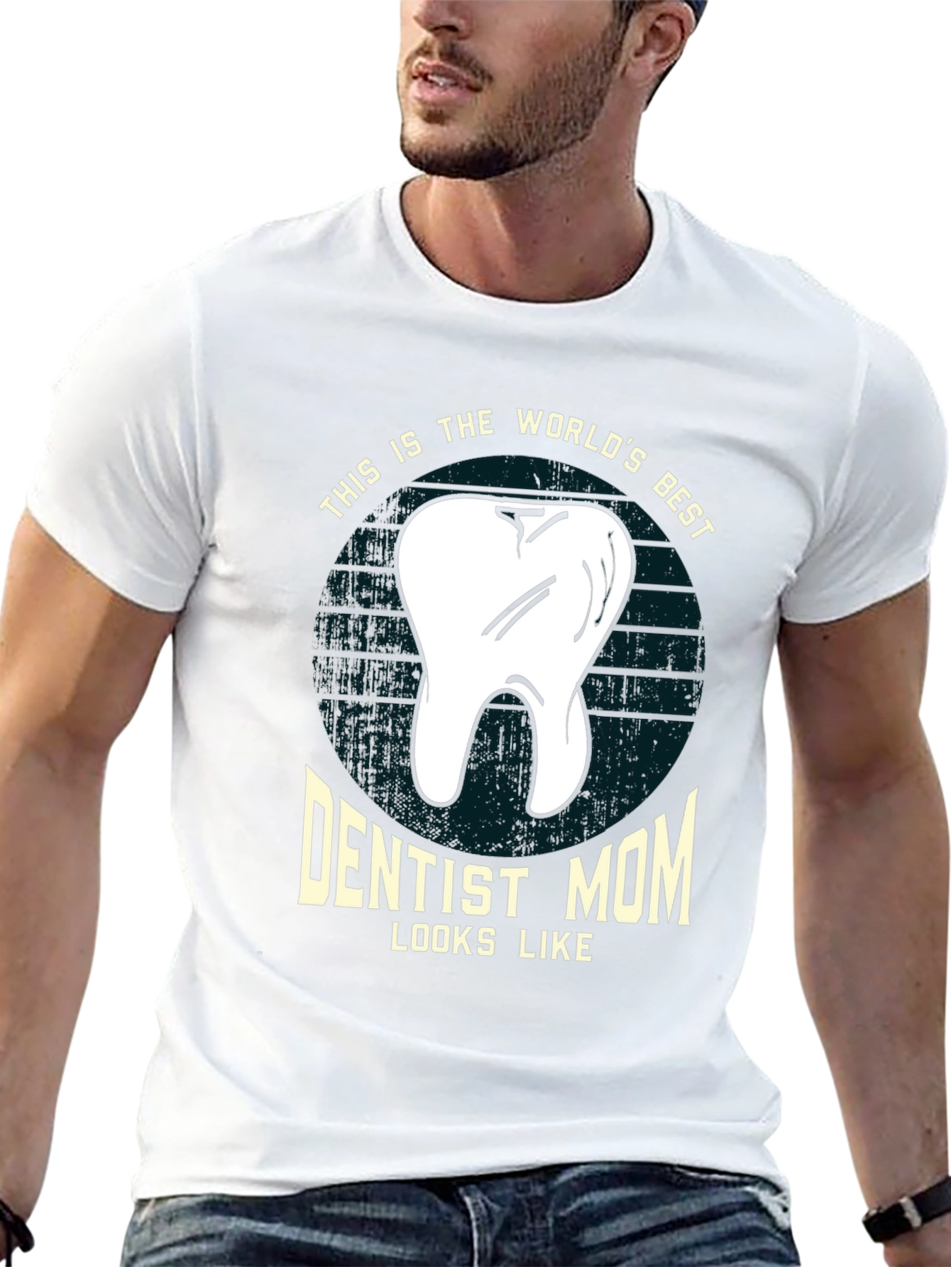 Dentist Mom T-Shirt - Worlds Best Design