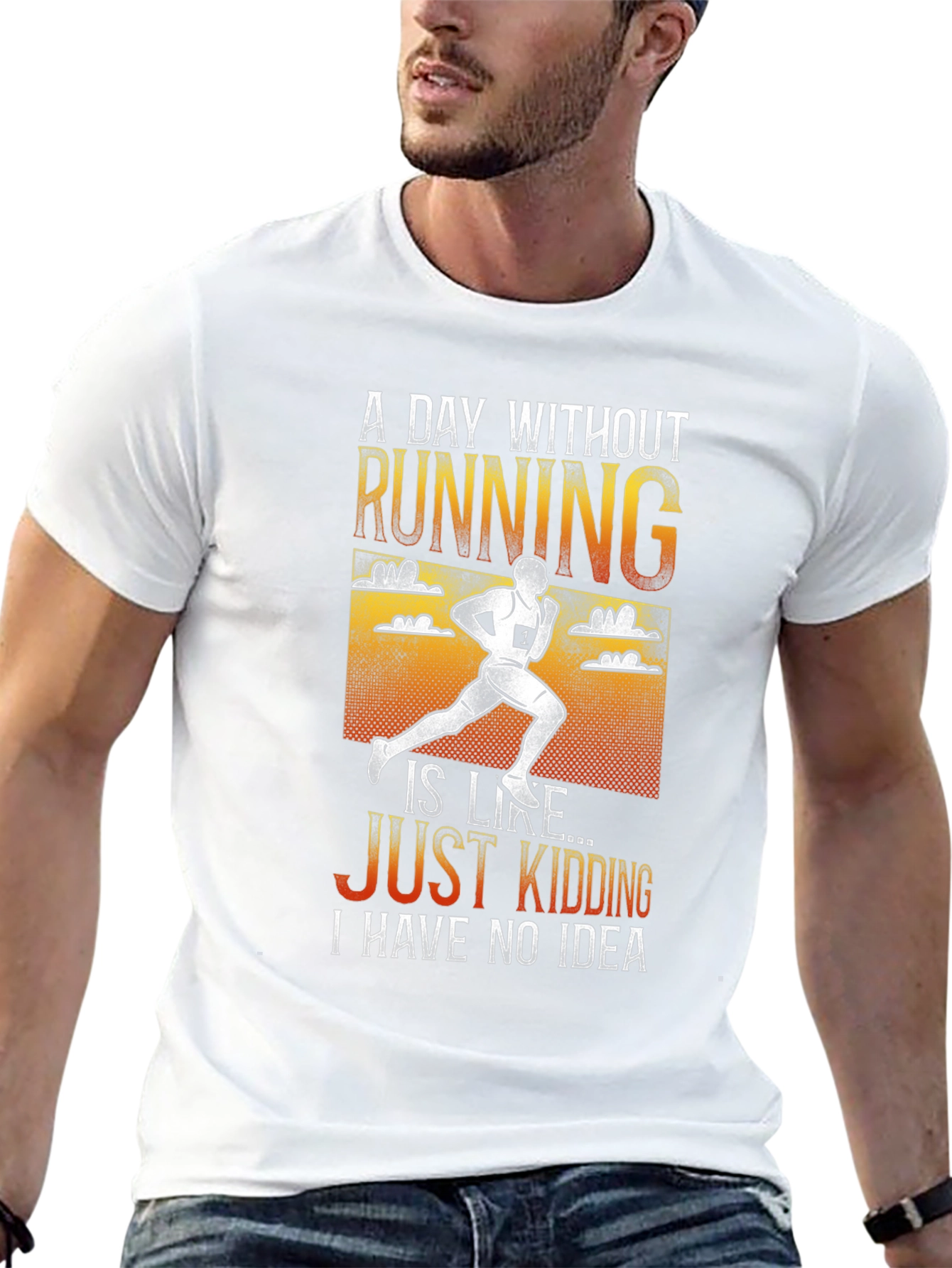 Funny Running T-Shirt: A Day Without Running