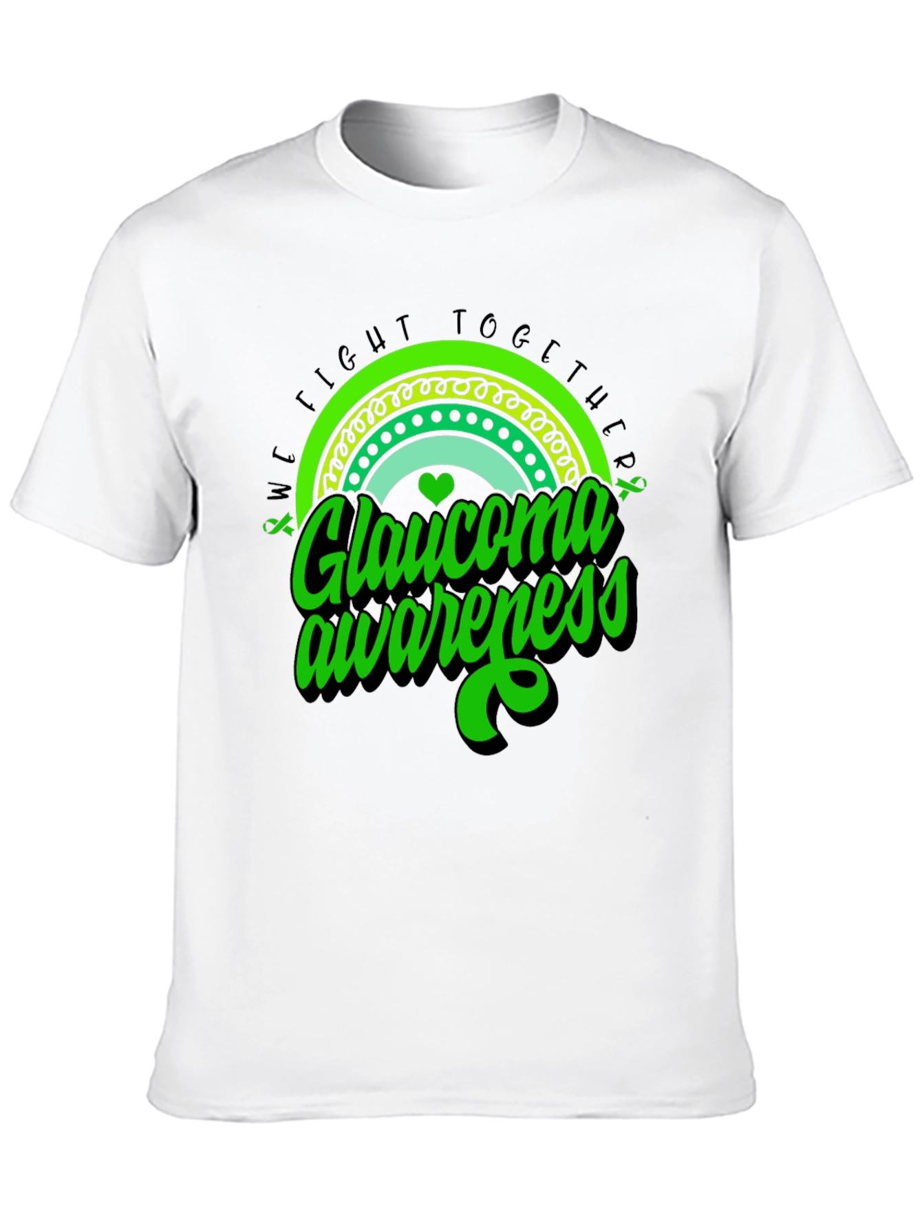 Glaucoma Awareness T-Shirt - Fight Together