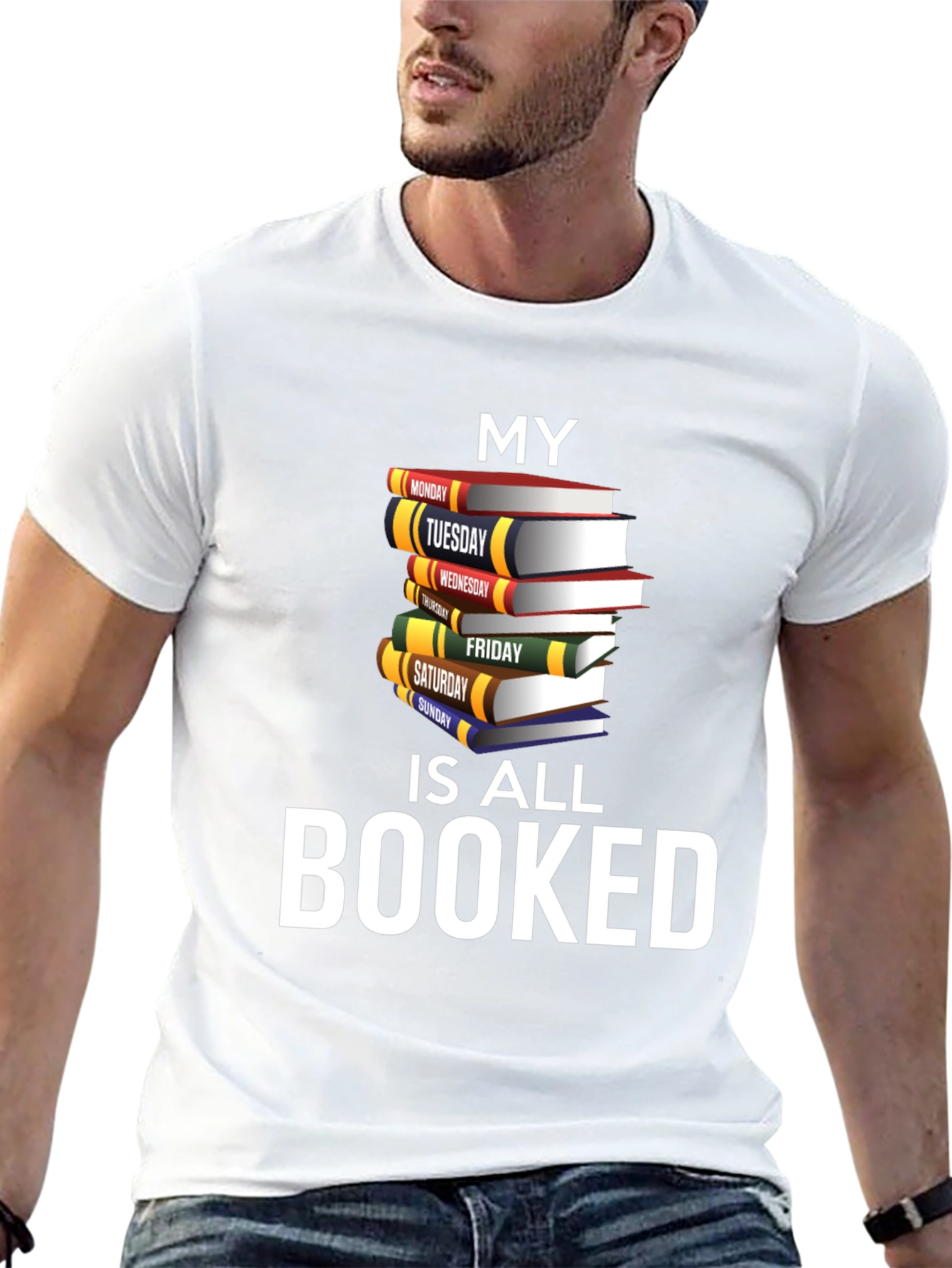 Booked Schedule Graphic T-Shirt