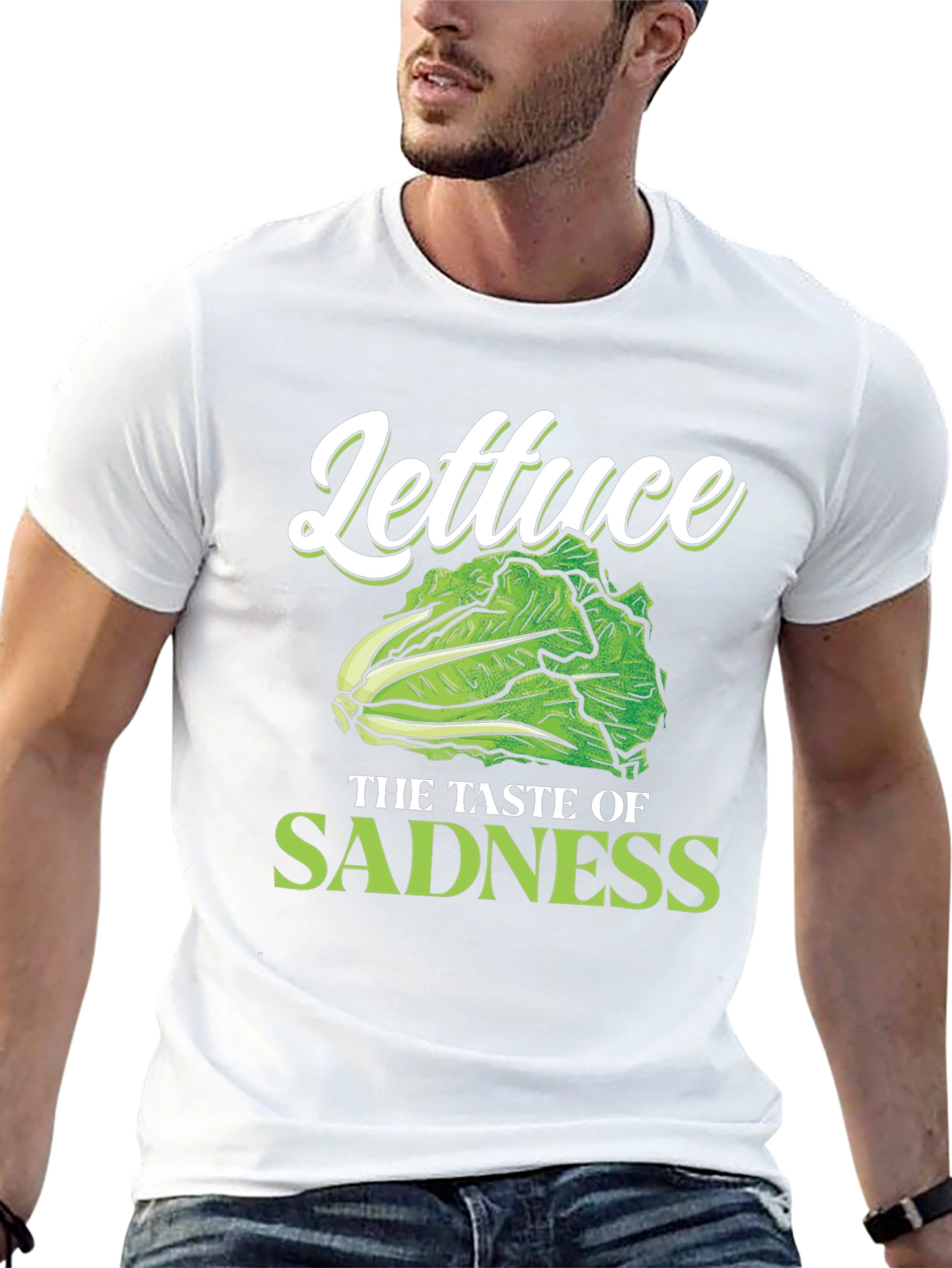 Lettuce Taste of Sadness Graphic T-Shirt