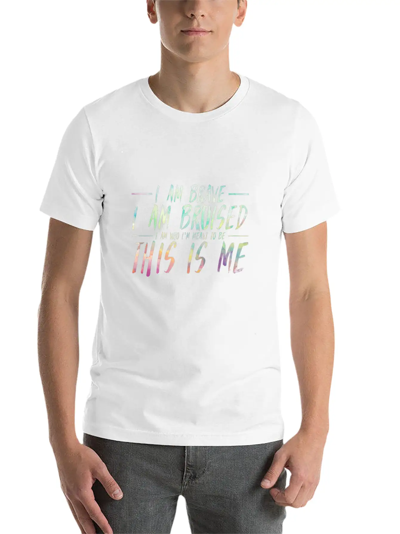 This Is Me Lyrics Unisex Casual T-Shirt – Clean Design For Daily Comfort