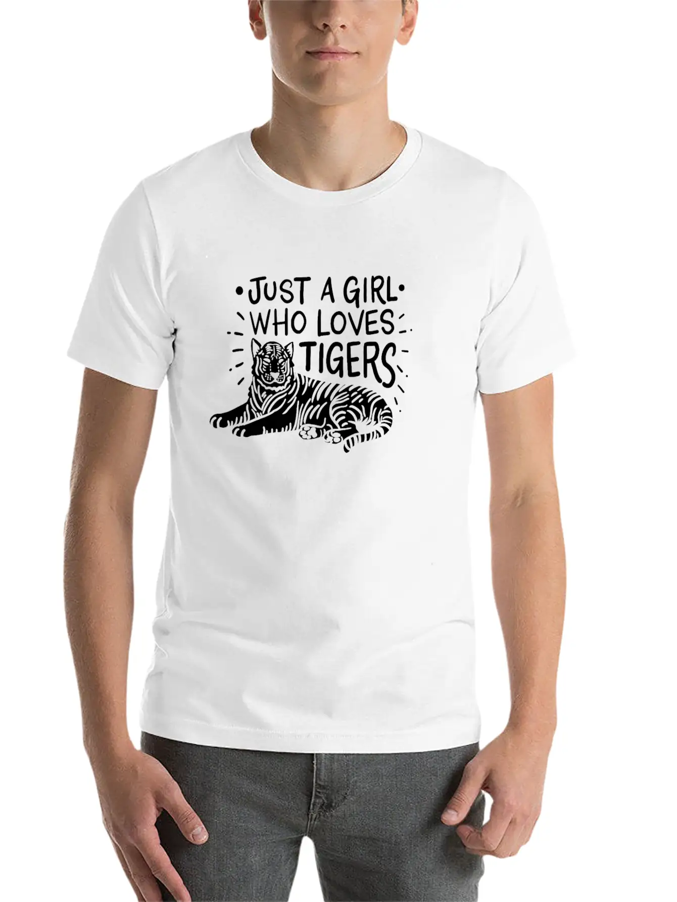 Tigers Tiger Lover Unisex Casual T-Shirt – Clean Design For Daily Comfort