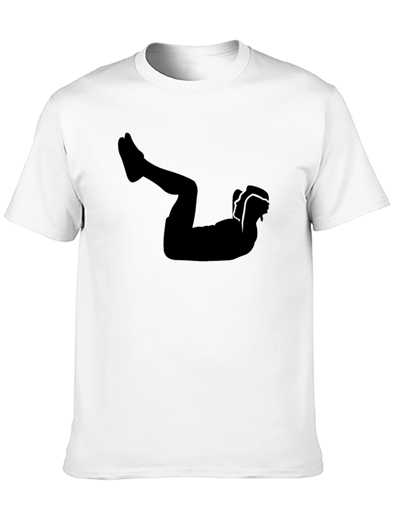 Workout Silhouette Tee - Fitness Apparel