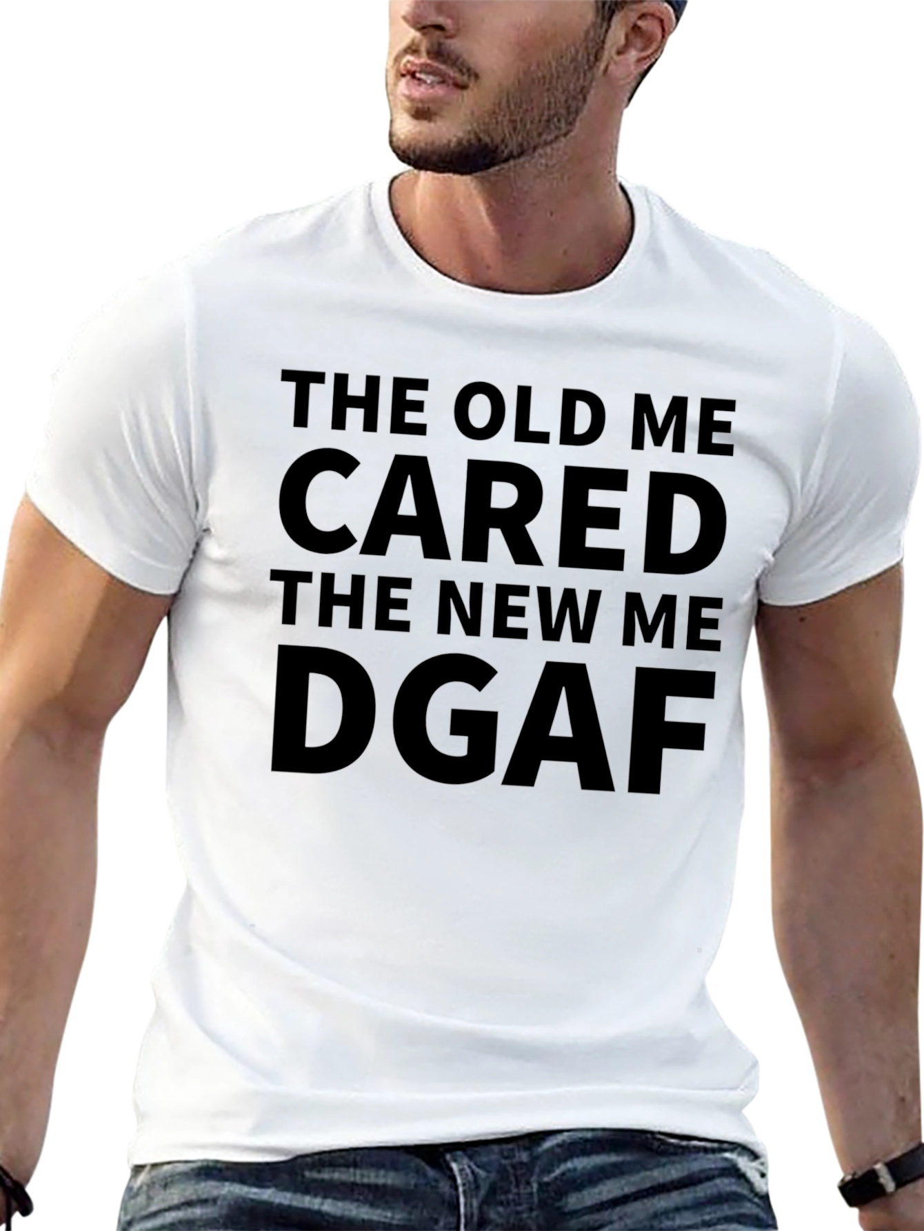 The Old Me Cared DGAS T-Shirt