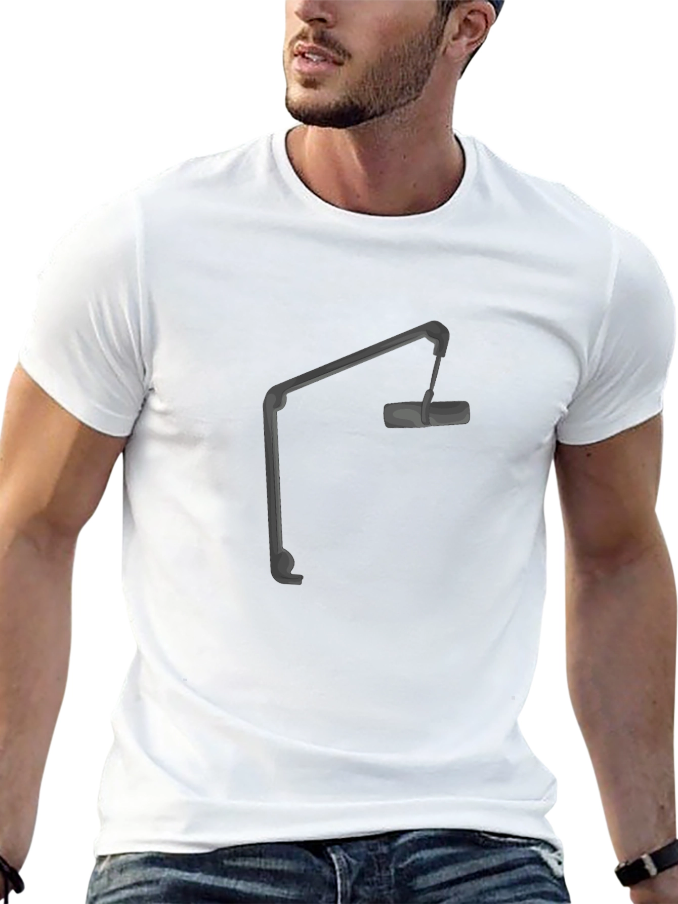 Minimalist Boom Arm Mic T-Shirt