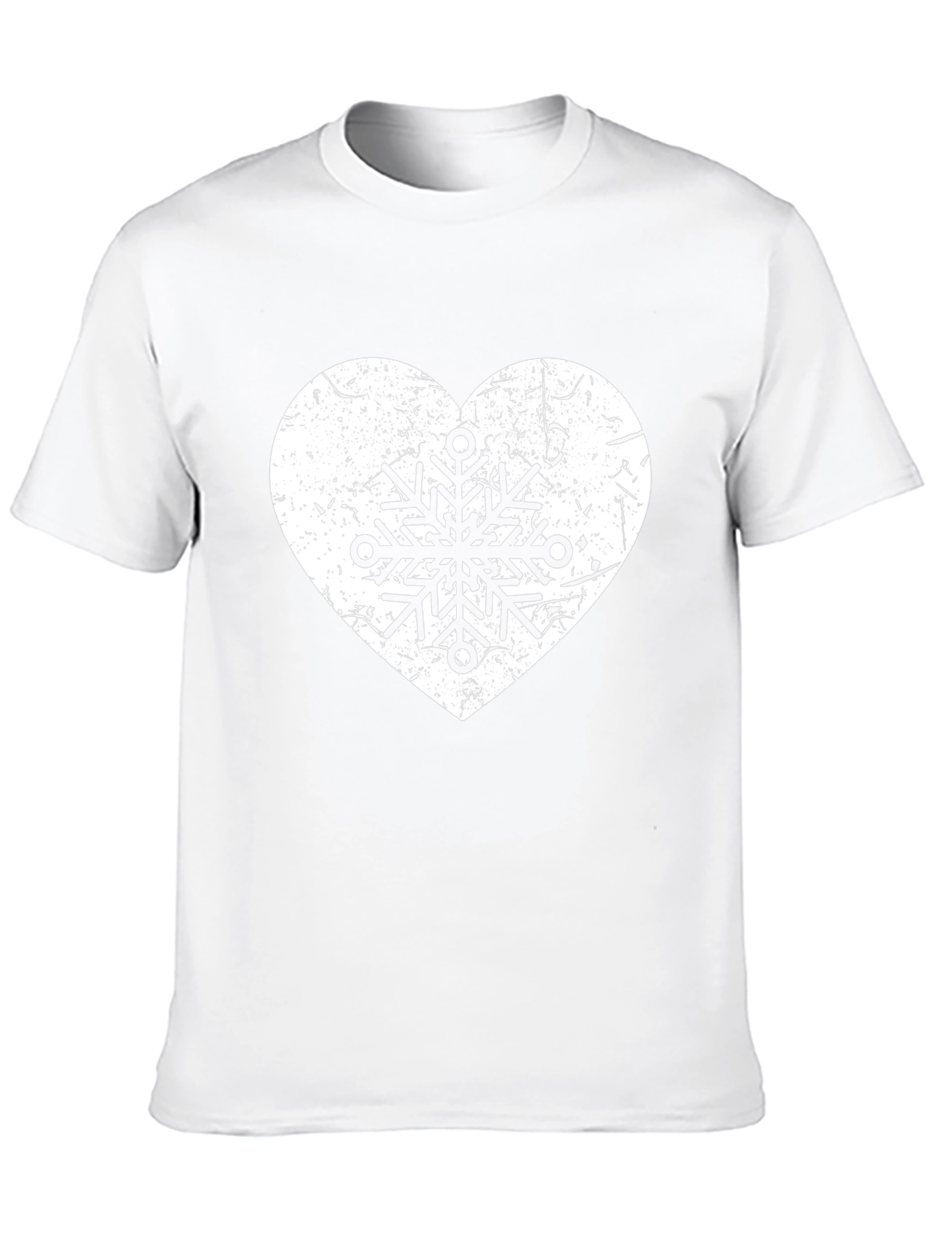 Snowflake Heart Graphic Tee