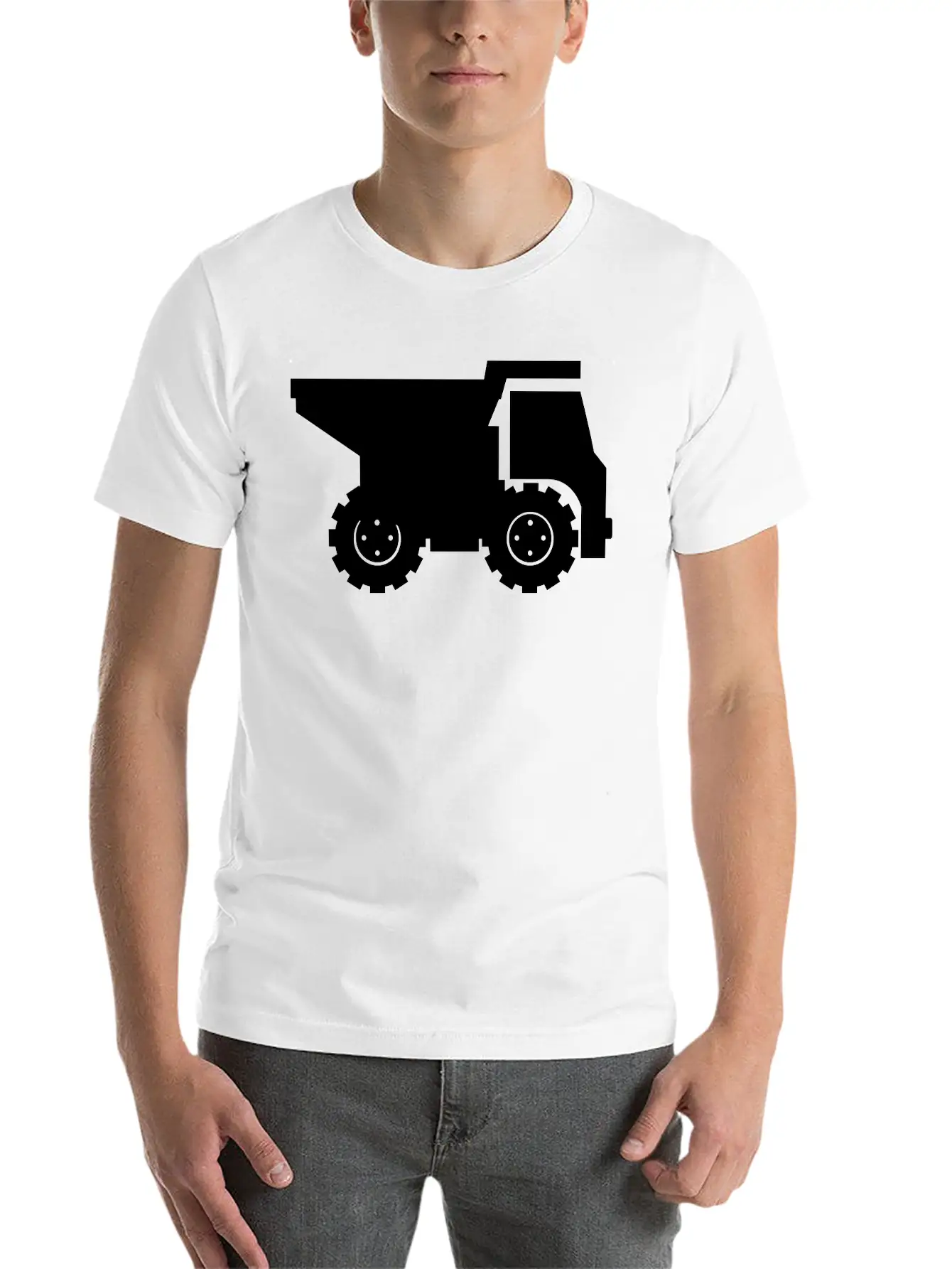 Truck Unisex Casual T-Shirt – Clean Design For Daily Comfort