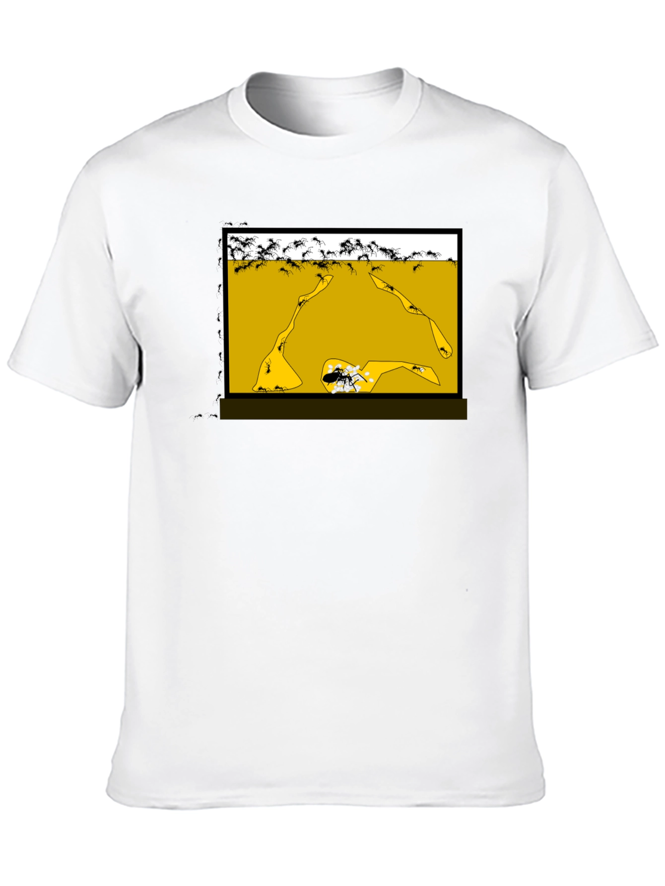 Ant Farm T-Shirt: Underground Colony Graphic Tee