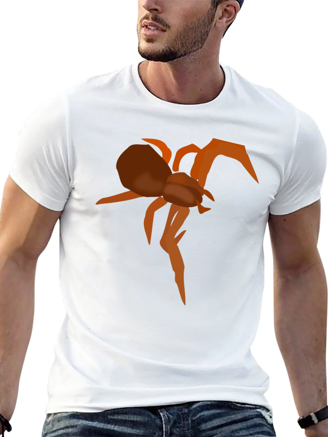 Spider Graphic Tee - Bold Casual Wear