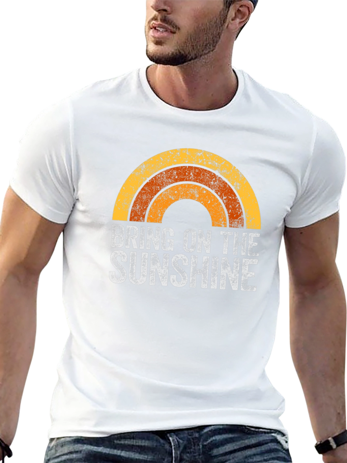 Retro Bring On The Sunshine Graphic Tee