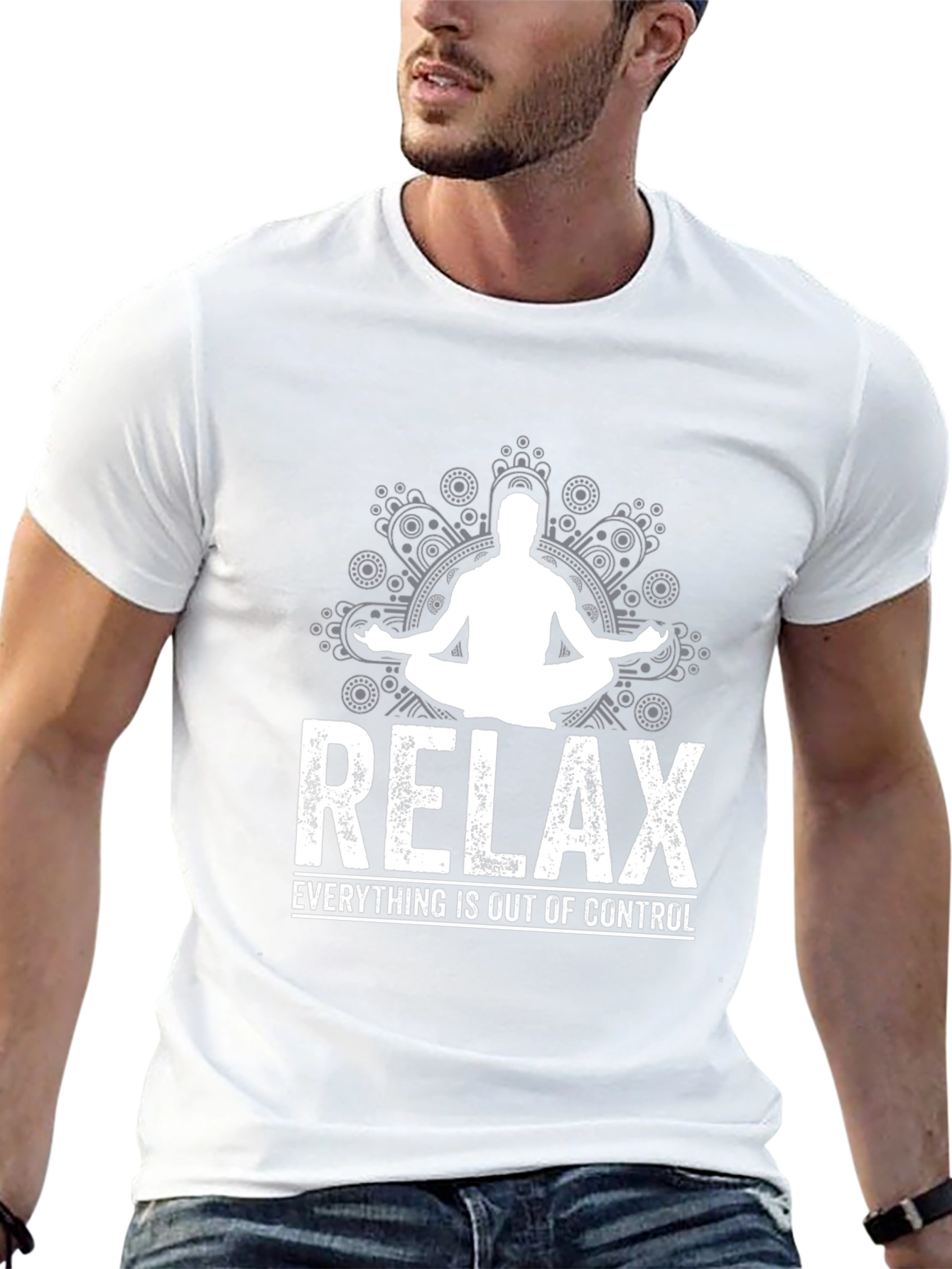 Relax Out of Control Graphic T-Shirt