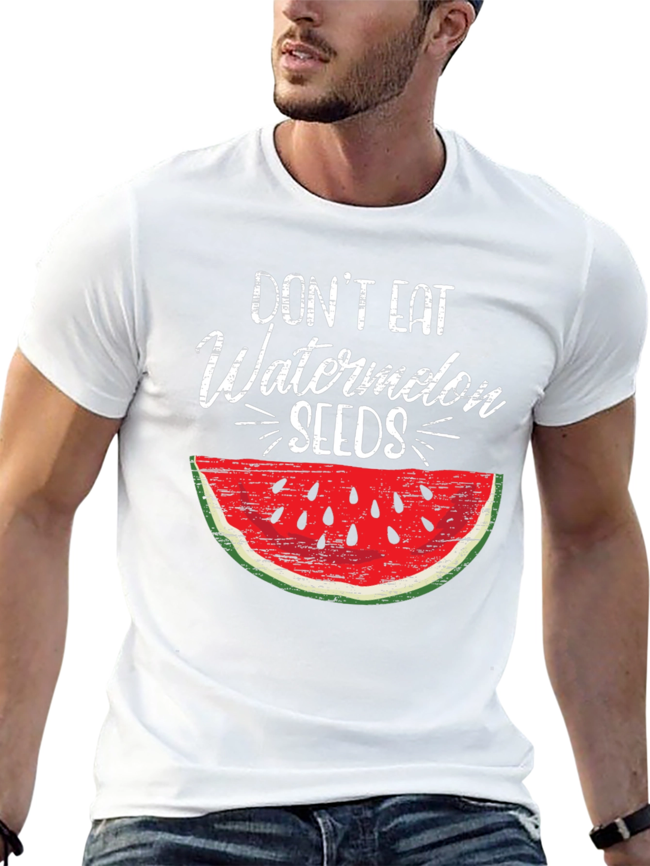 Dont Eat Watermelon Seeds Graphic T-Shirt