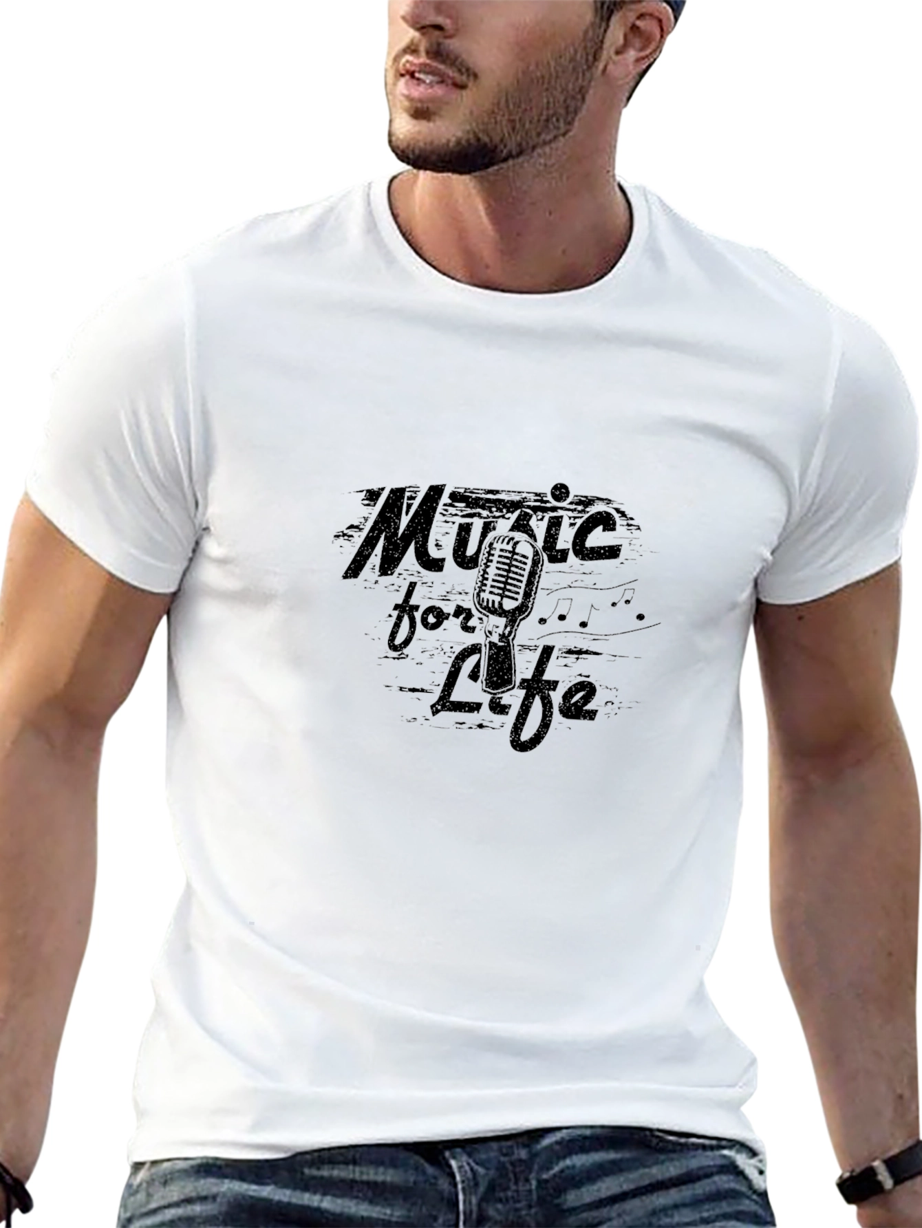 Music for Life Graphic T-Shirt