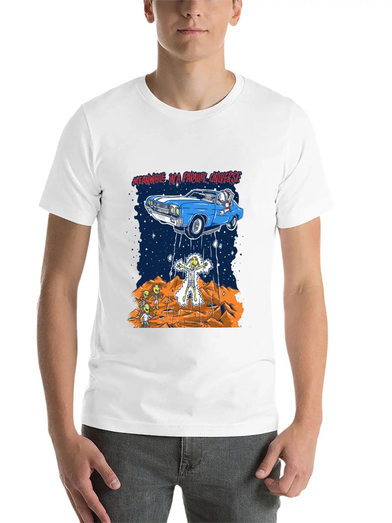 UFO In Parallel Universe Unisex Casual T-Shirt – Clean Design For Daily Comfort