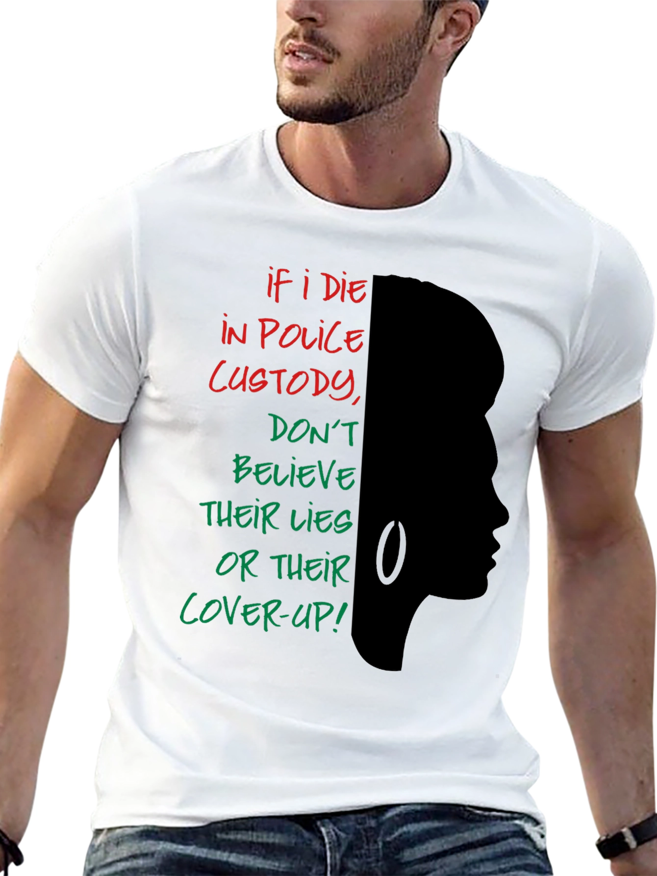 If I Die in Police Custody Graphic T-Shirt