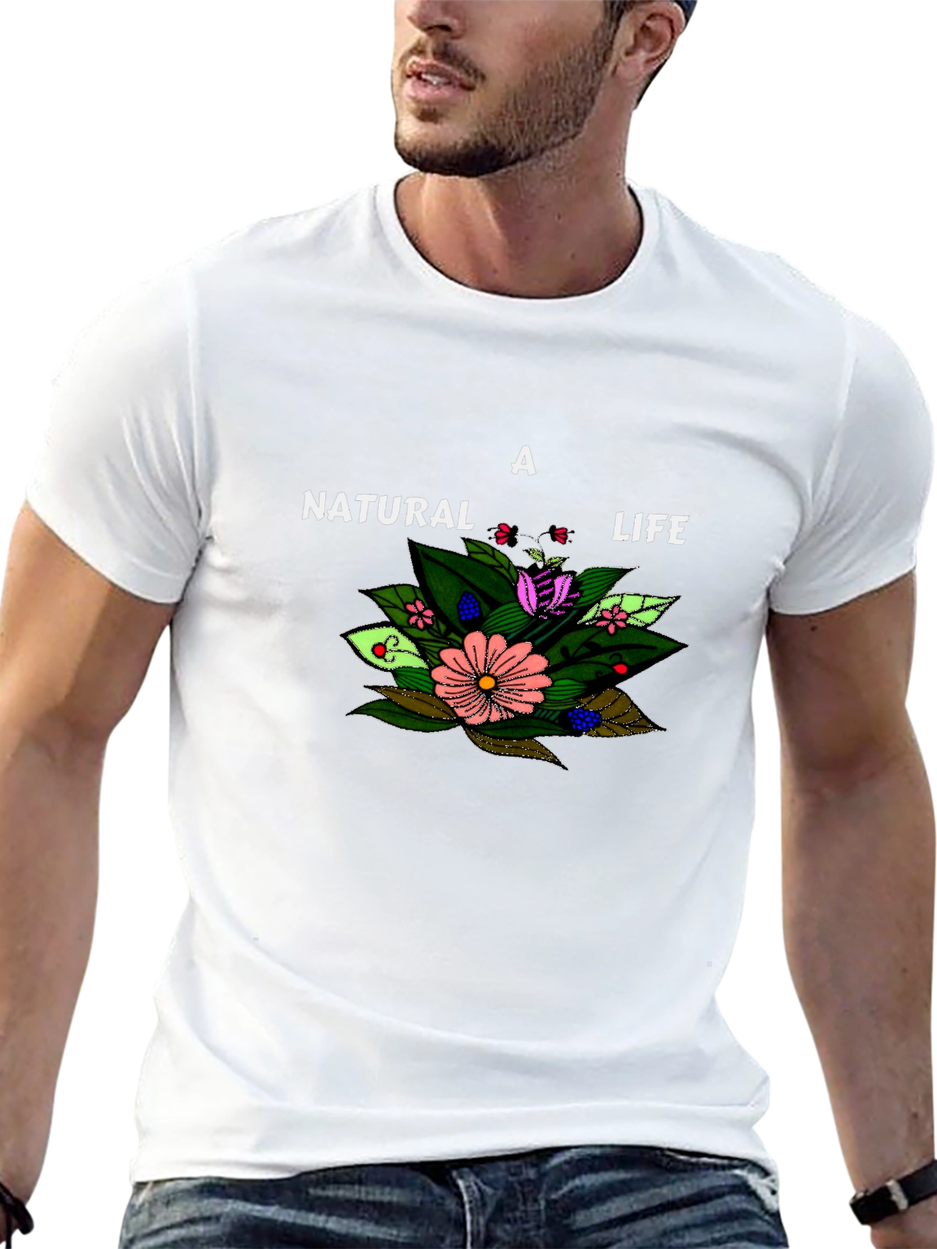 Nature Life Graphic T-Shirt