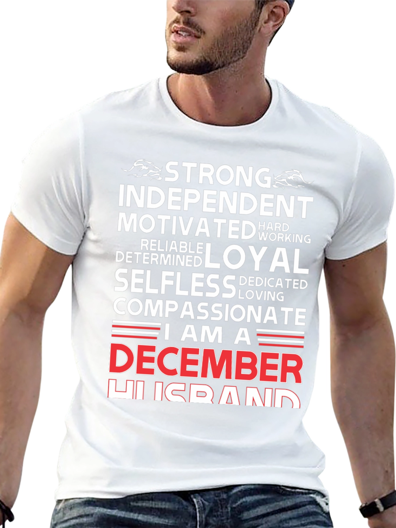 December Husband Graphic T-Shirt