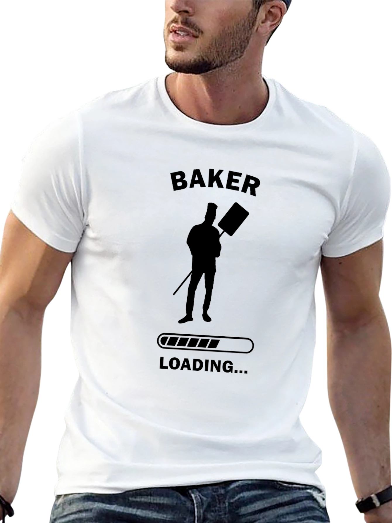 Baker Loading T-Shirt - Funny Baking Tee