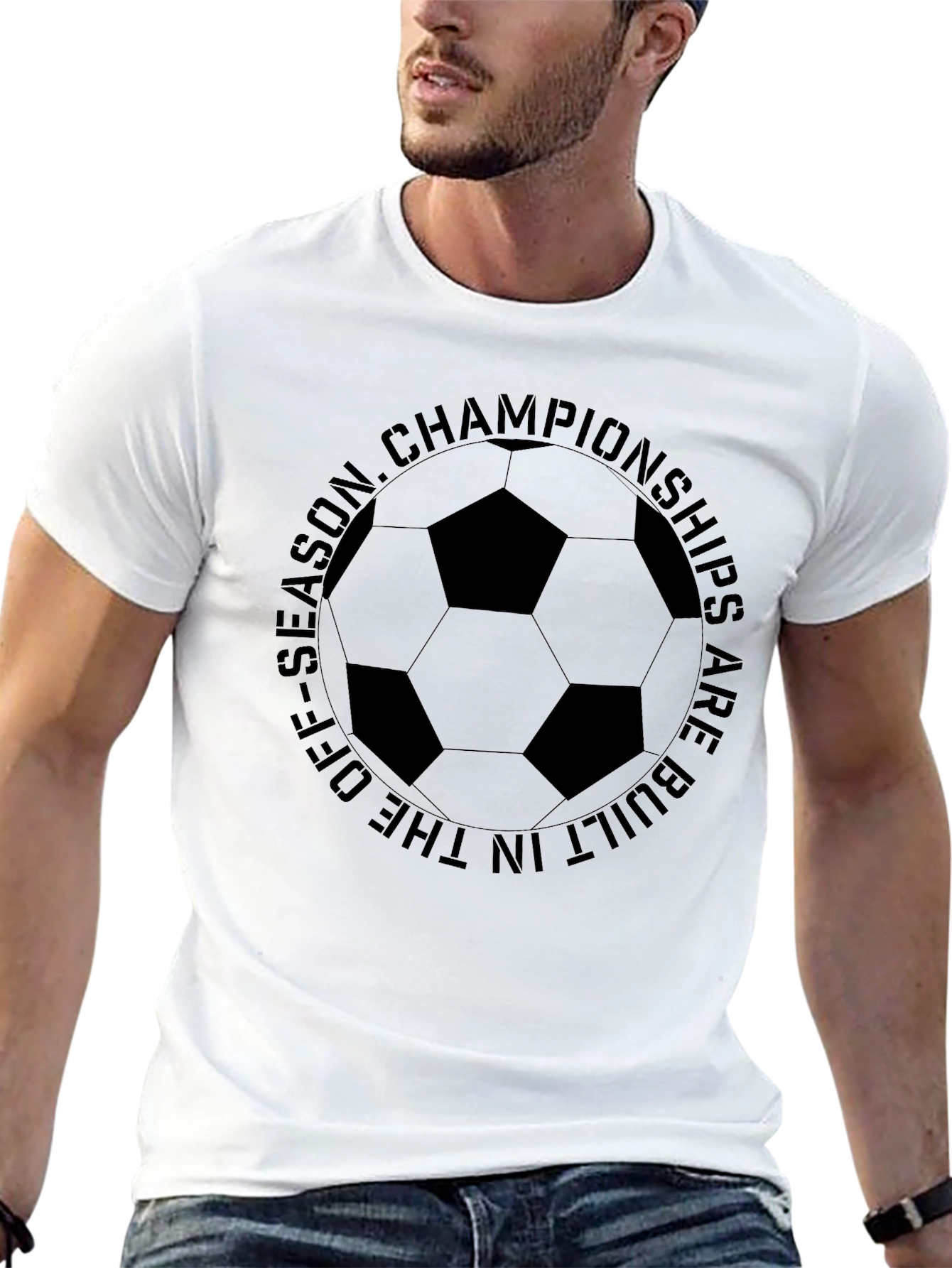 Soccer Ball Championships Graphic Tee