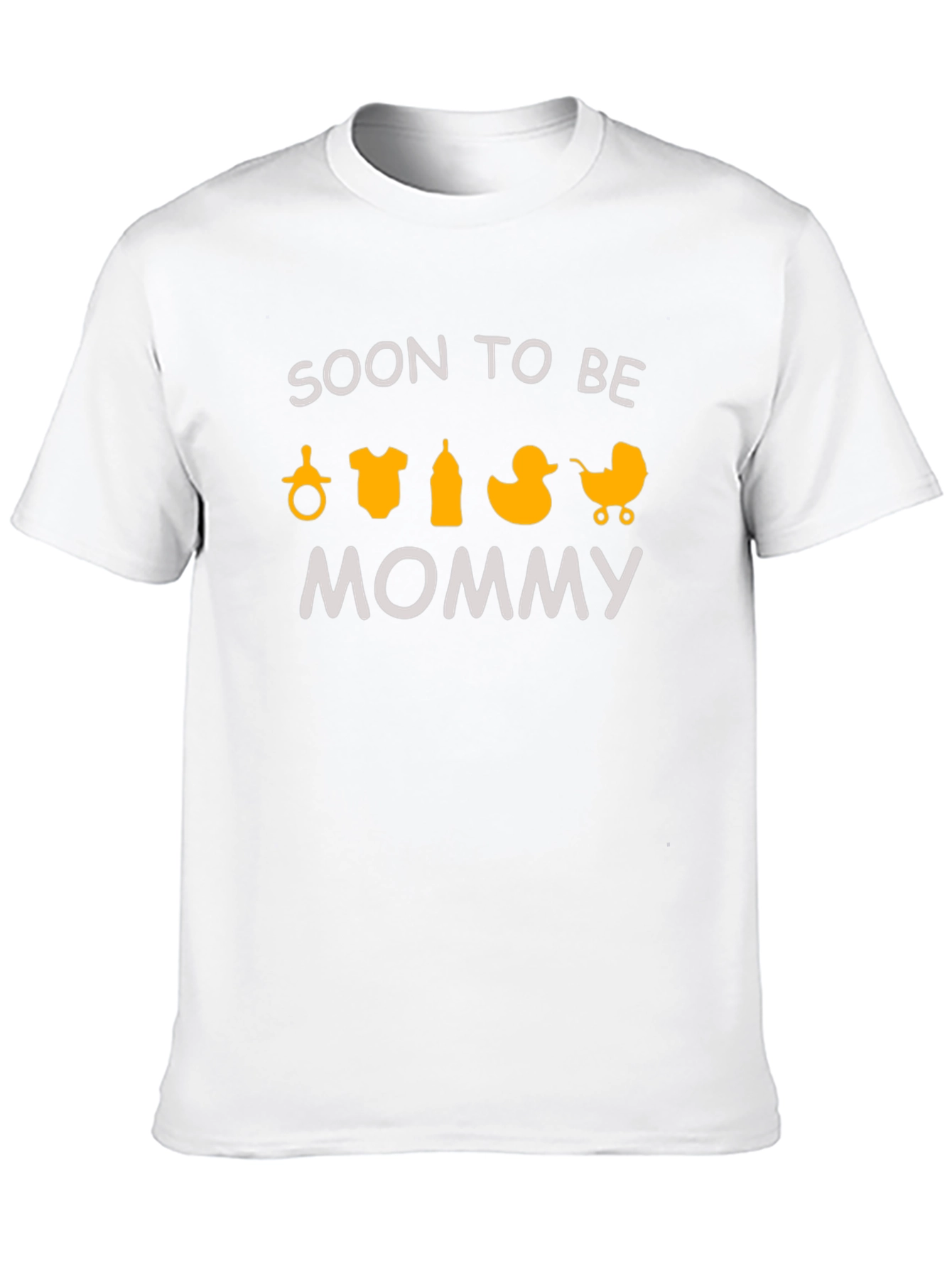 Soon To Be Mommy Graphic Tee - Black