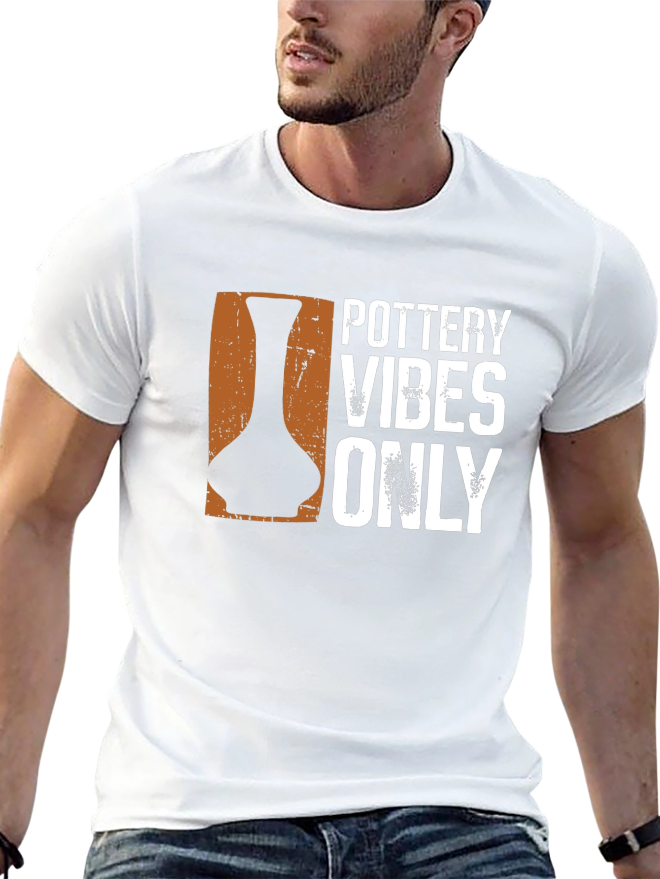 Pottery Vibes Only Graphic T-Shirt