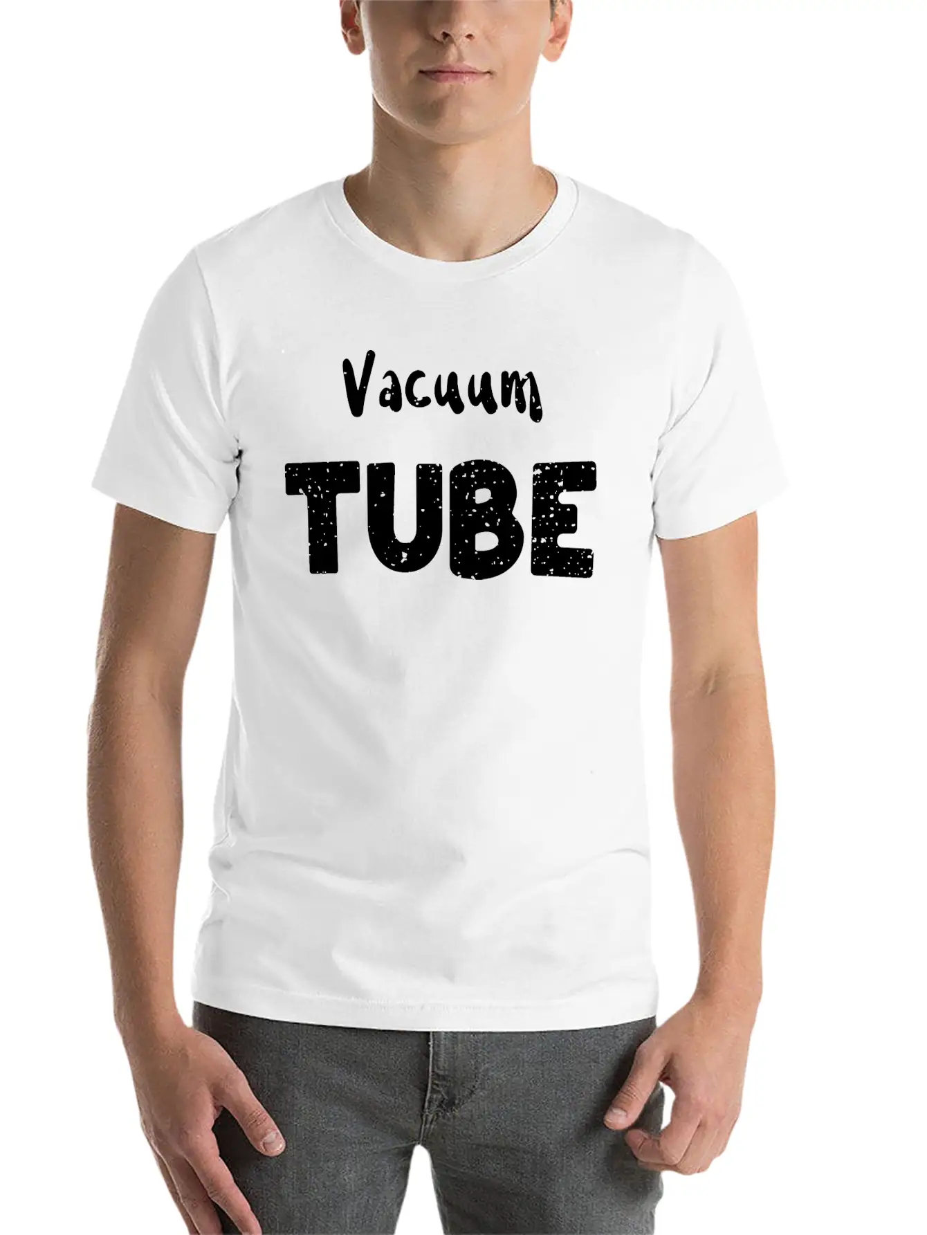 Vacuum Tube - Guitar Unisex Casual T-Shirt – Clean Design For Daily Comfort