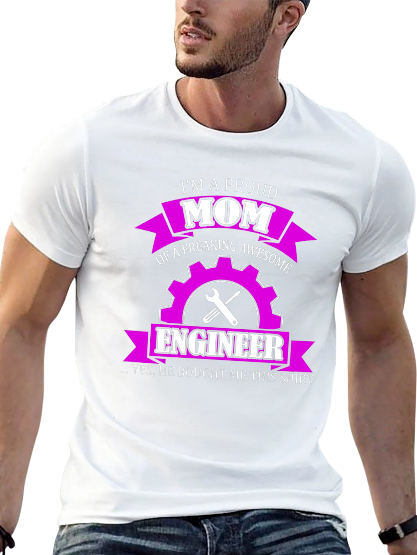 Proud Engineer Mom T-Shirt