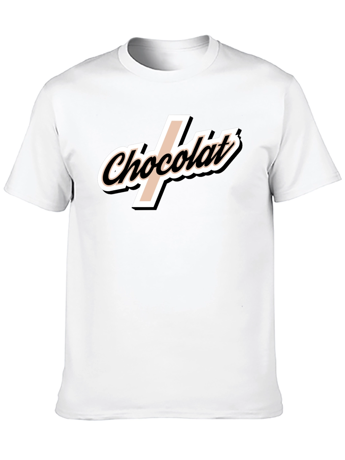 Chocolat T-Shirt - Stylish Black Tee