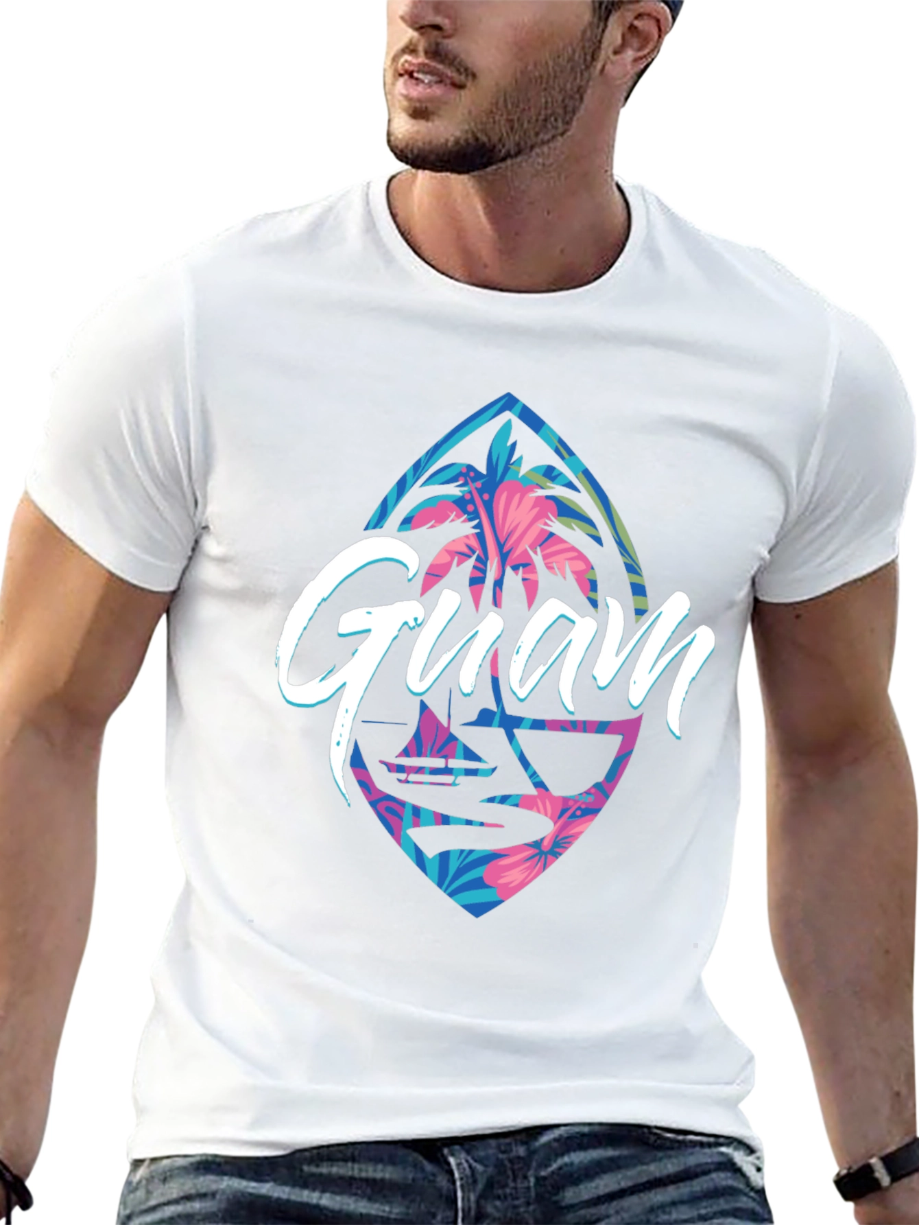 Guam Graphic Tee - Island Vibes