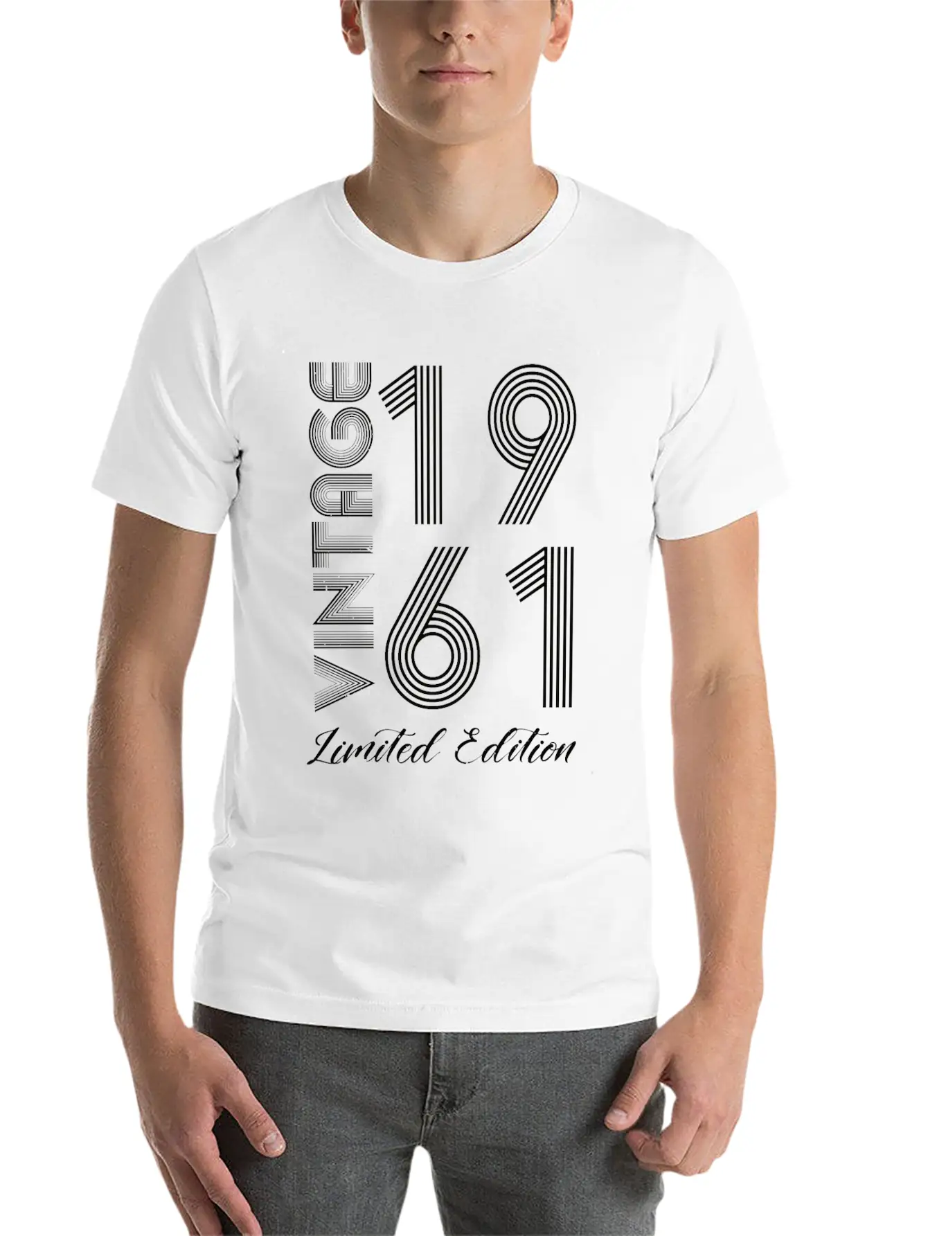 Vintage 1961 Vintage Birthday Retro Vintage Unisex Casual T-Shirt – Clean Design For Daily Comfort