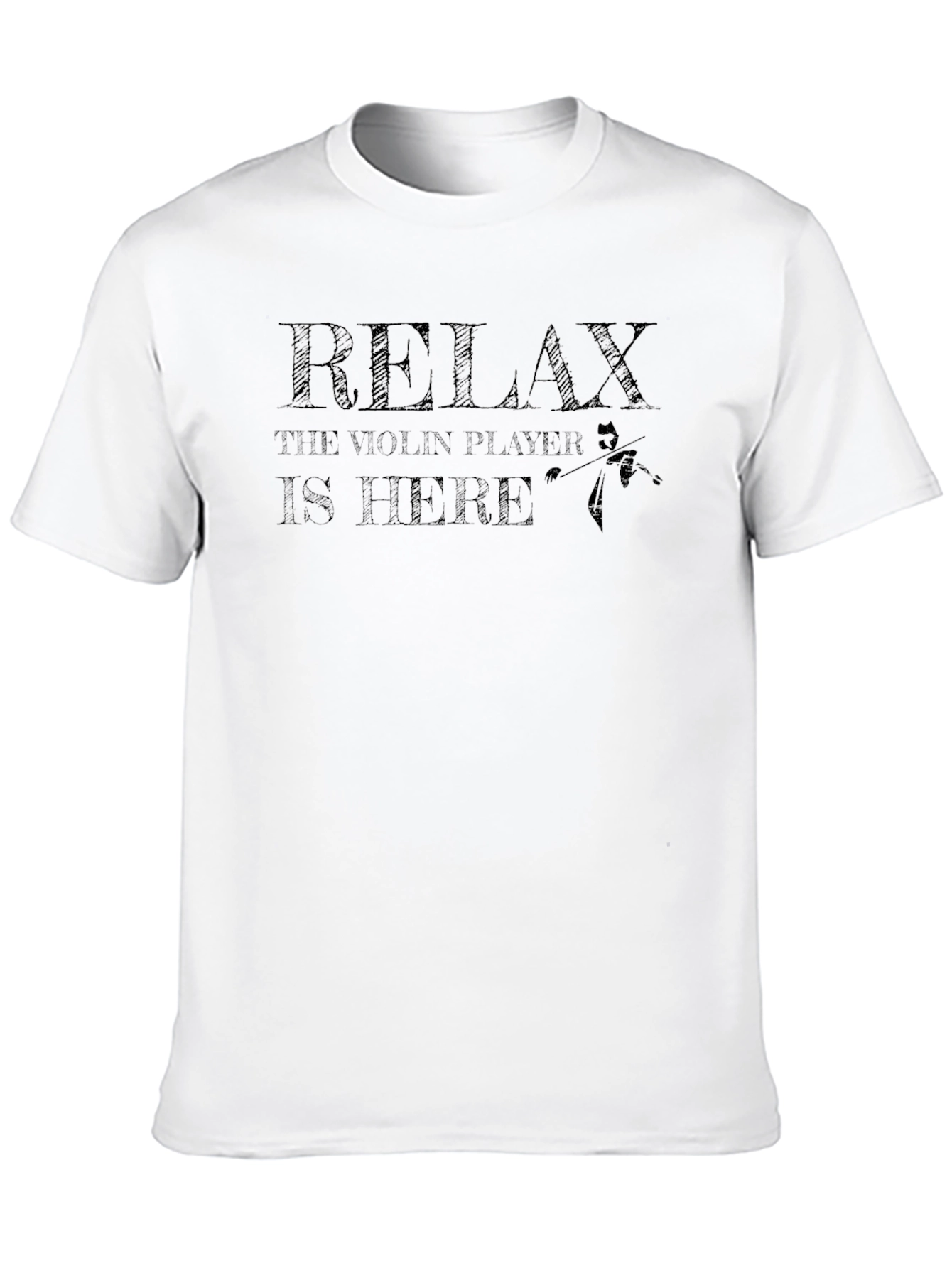 Relax Violin Player T-Shirt