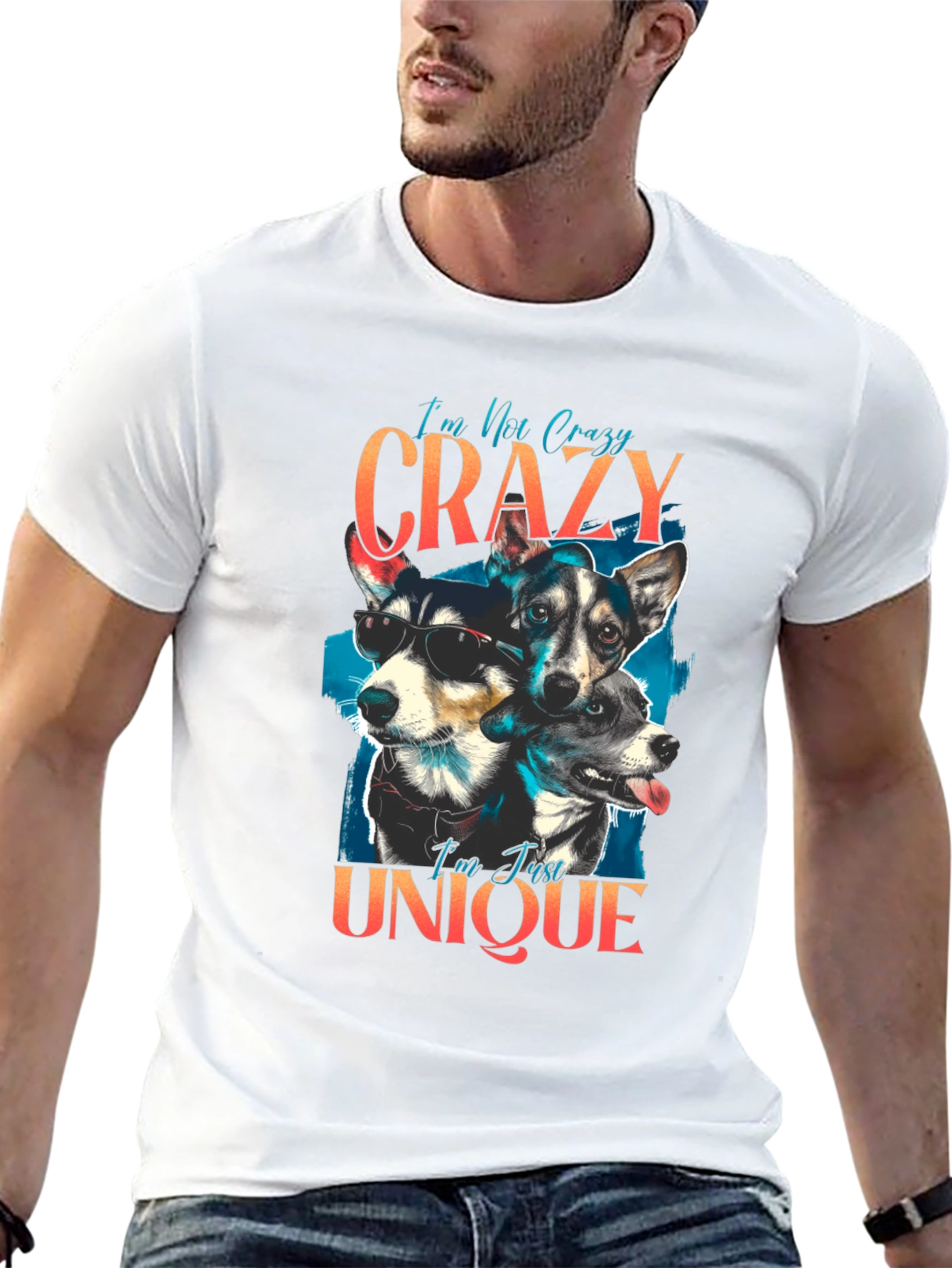 Crazy Unique Dog Lover T-Shirt